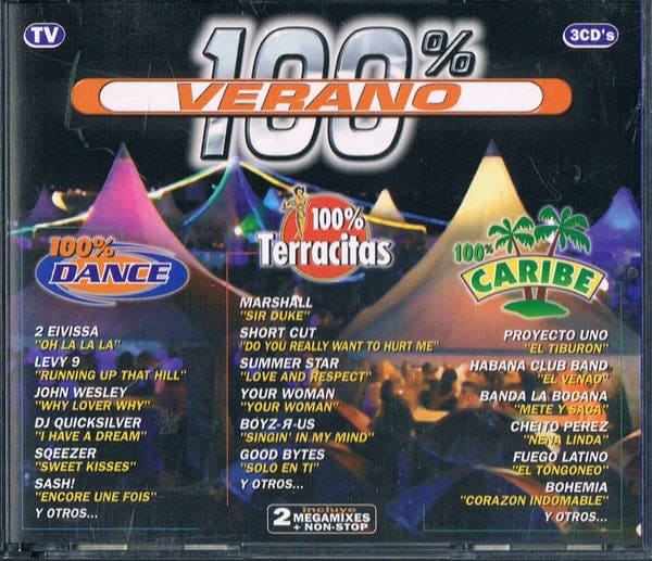 Various - 100% Verano (2xcd Comp P/mixed + Cd Comp)-