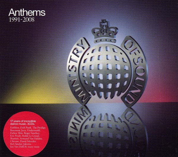 Various - Anthems 1991-2008 (3xcd Mixed) - Preloved - CD