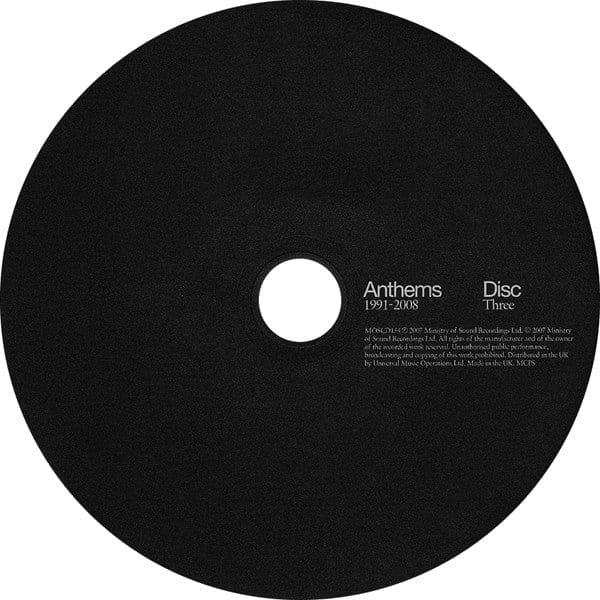 Various - Anthems 1991-2008 (3xcd Mixed) - Preloved - CD