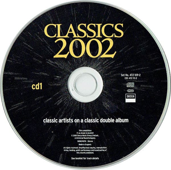 Various - Classics 2002 (2xcd Comp) - Preloved - CD