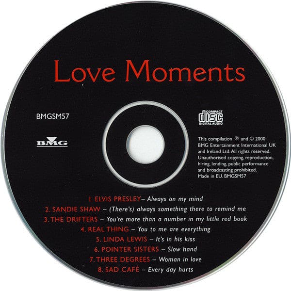 Various - Love Moments (cd Comp) - Preloved - CD