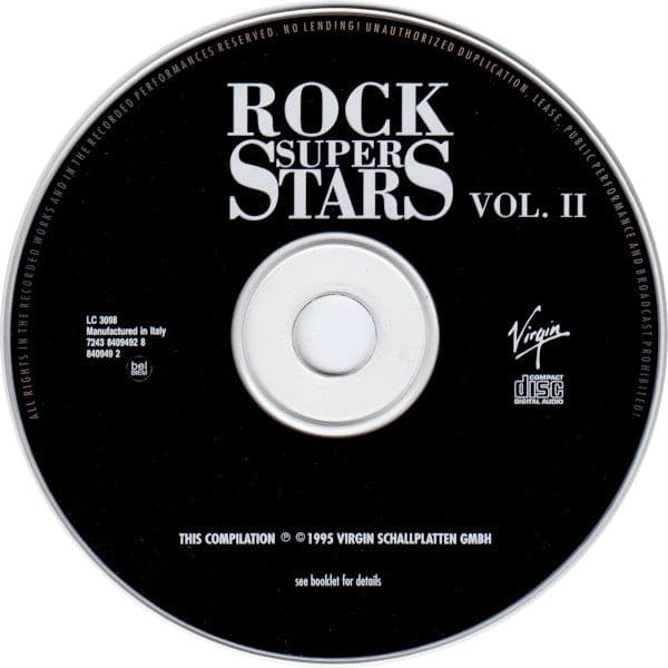 Various - Rock Super Stars Vol.2 (cd Comp S/edition)