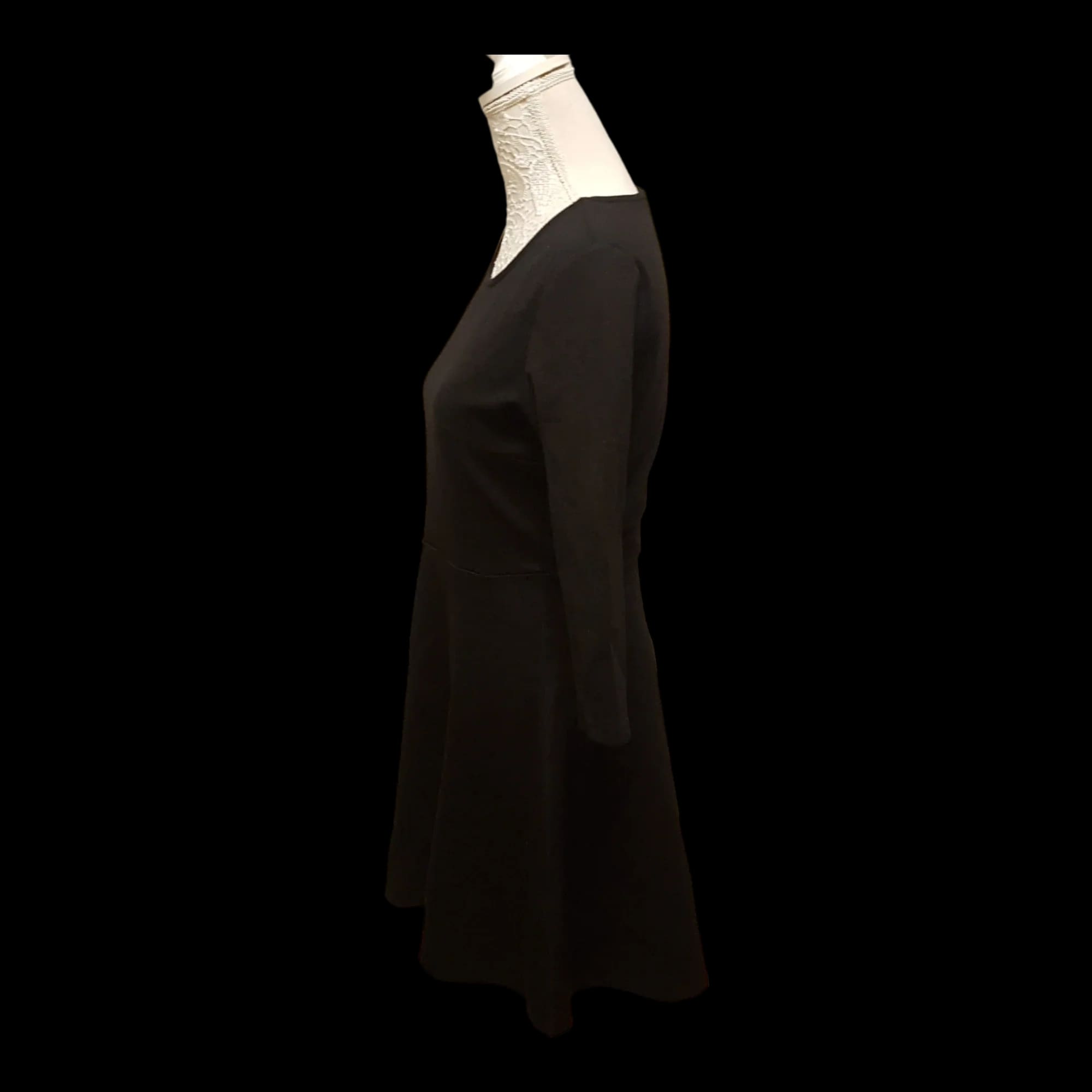 Very Black Drop Waist Dress - Dresses - 4 - 1814