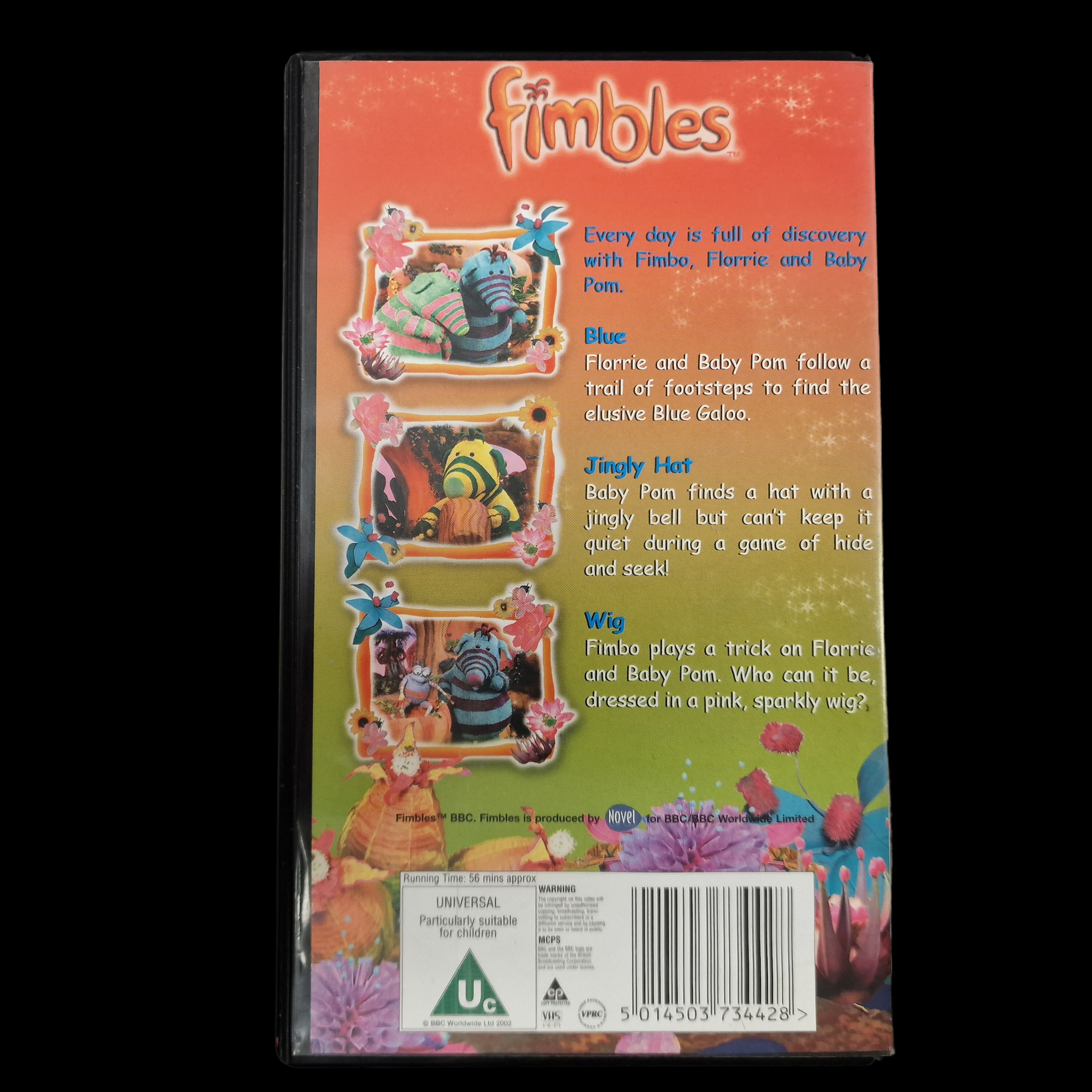 VHS Movie Lets find the Fimbles Family Video Cassette