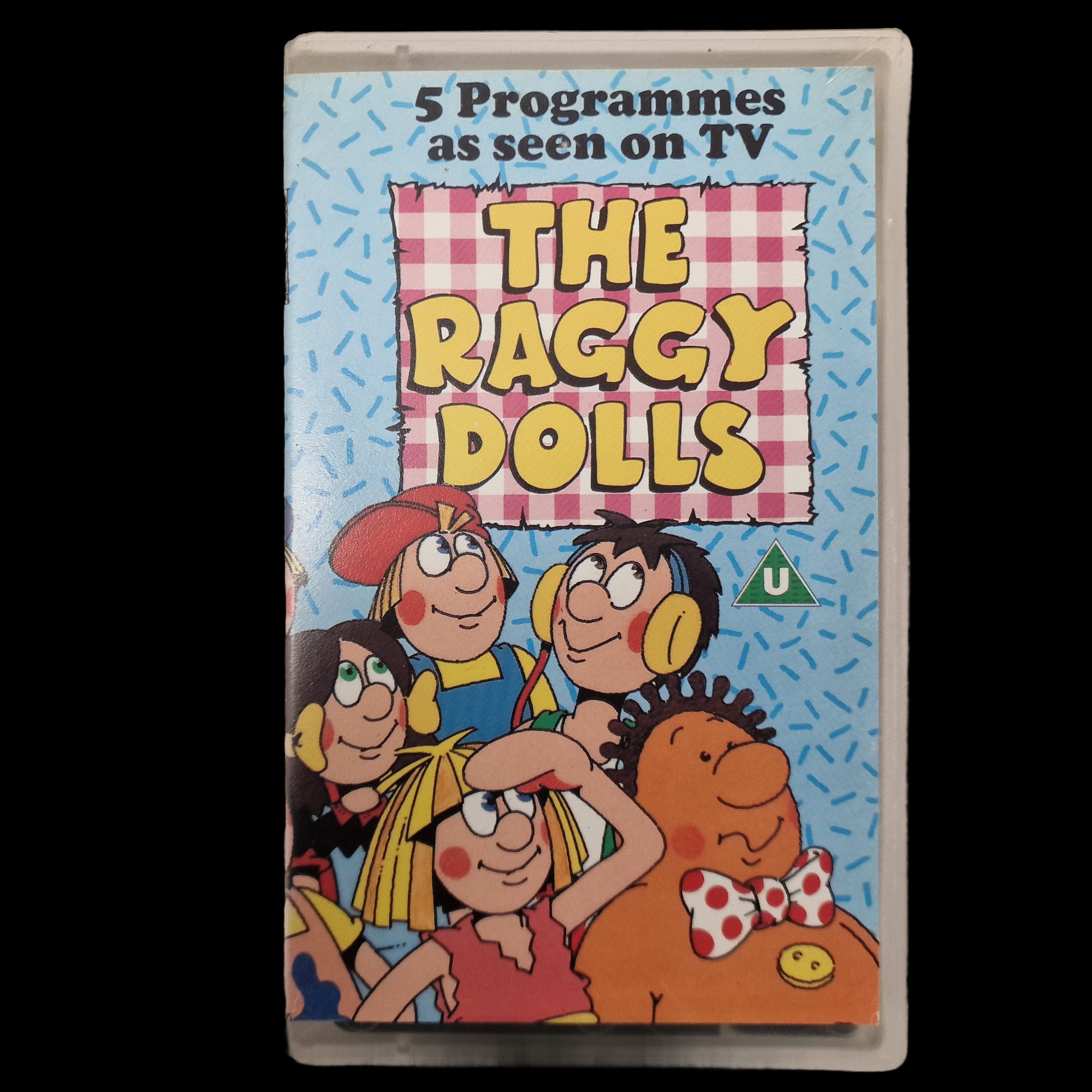 VHS Movie The Raggy Dolls Animation Video Cassette Neil