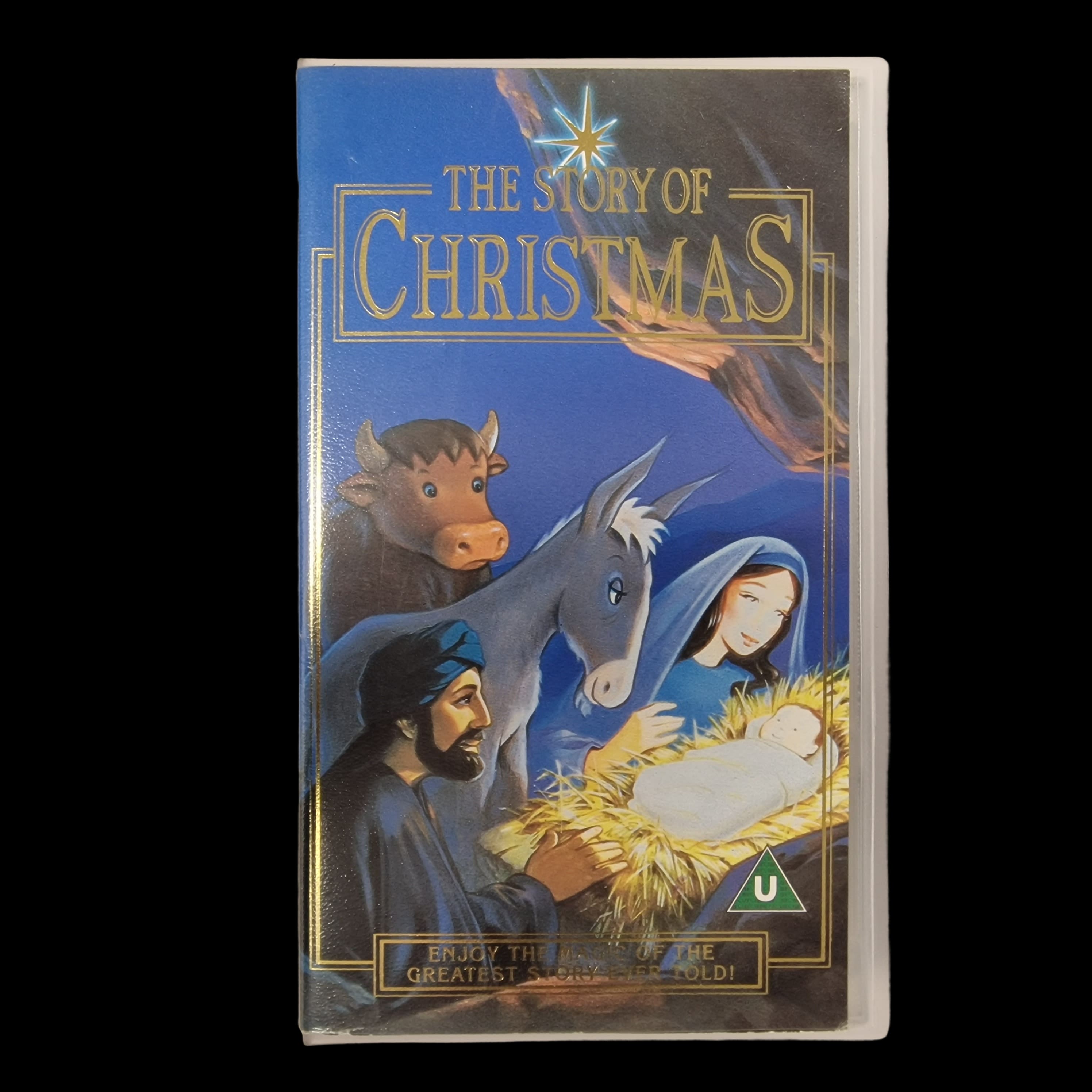 VHS Movie The Story Of Christmas Animation Video Cassette
