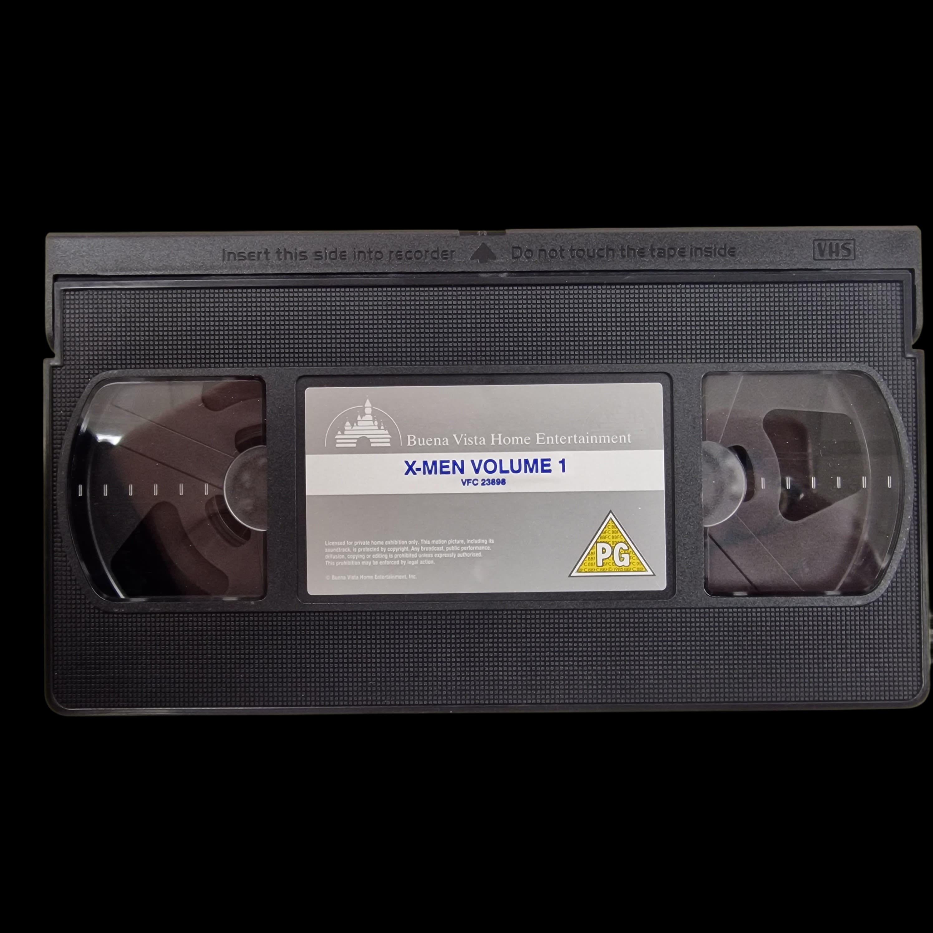 VHS Movie X-Men TV Series Animation Video Cassette Cedric