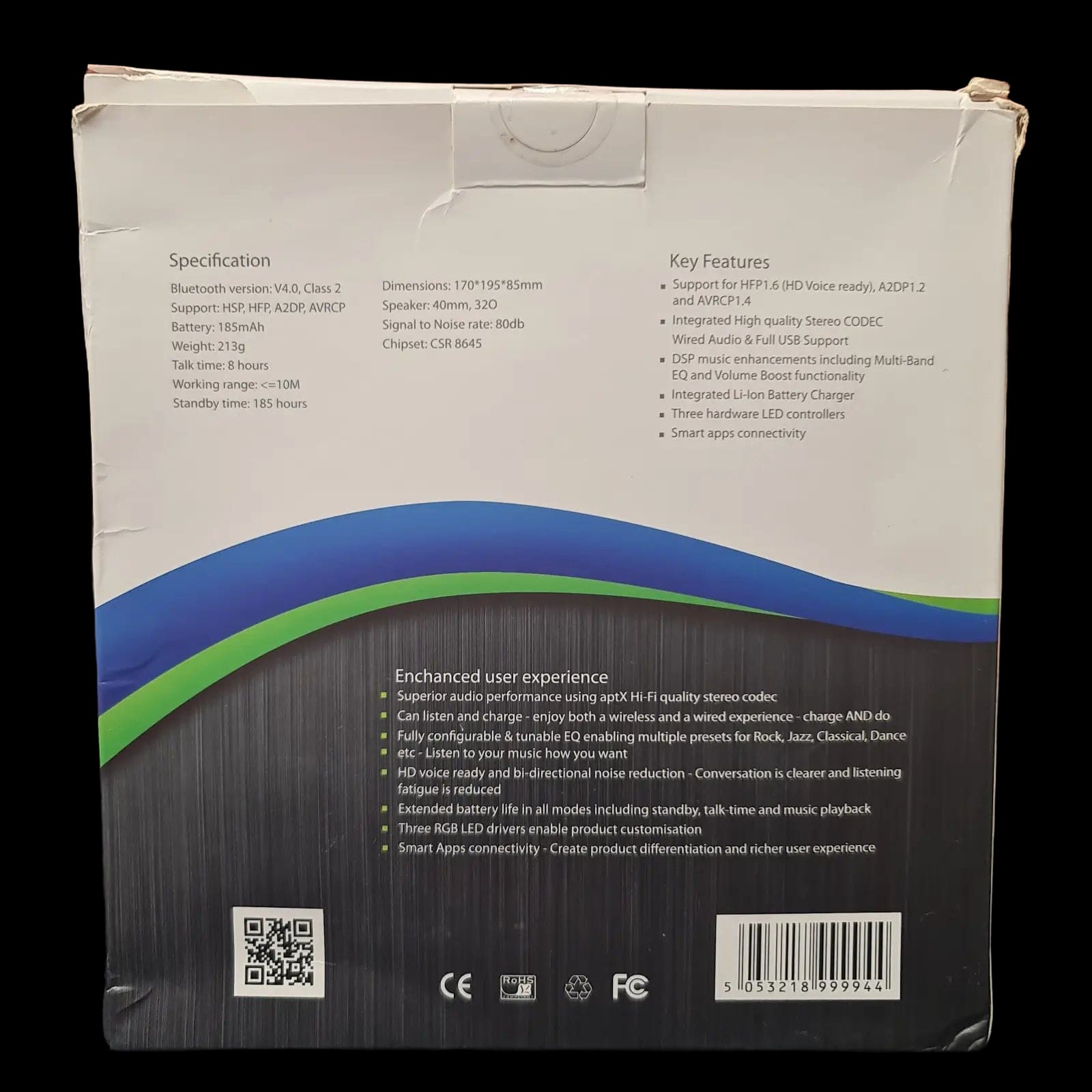 Vida It Stereo Apt-x W3 Headphones - Headsets & - 11 - 651