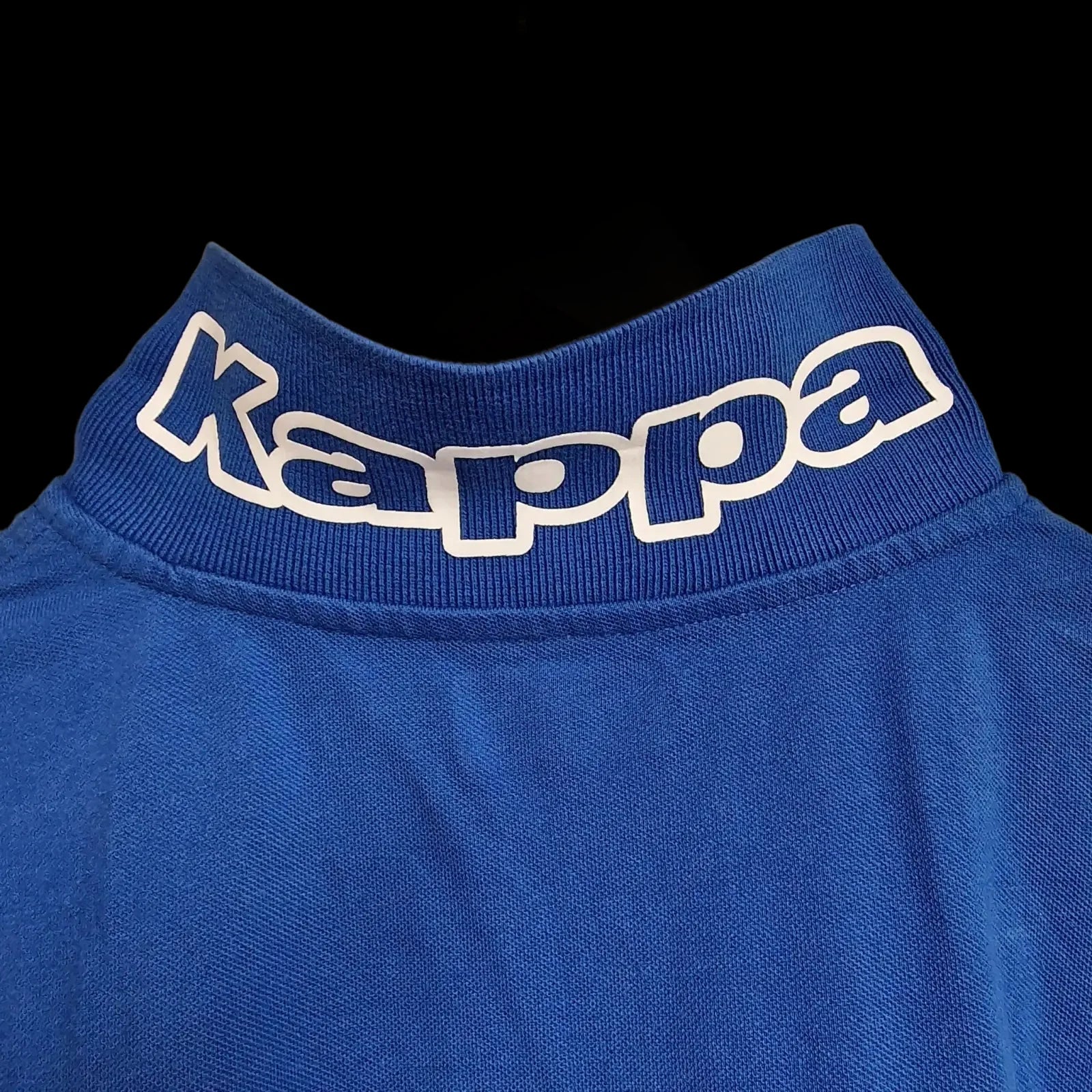 Vintage Blue Kappa Polo - Preloved - Shirts - 3 - 953