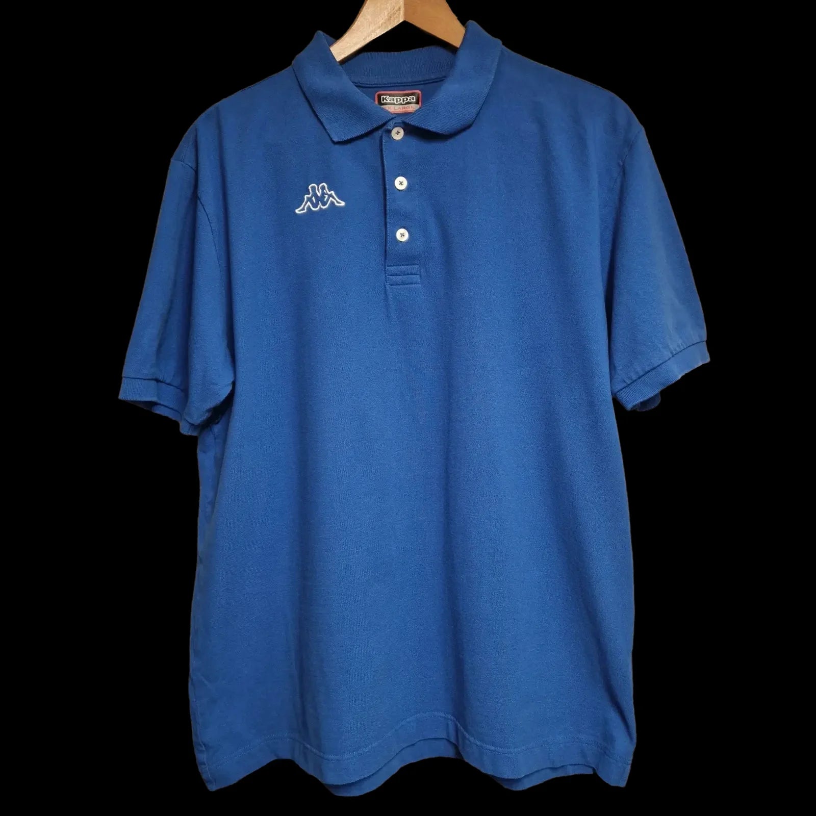 Vintage Blue Kappa Polo - Preloved - Shirts - 1 - 953