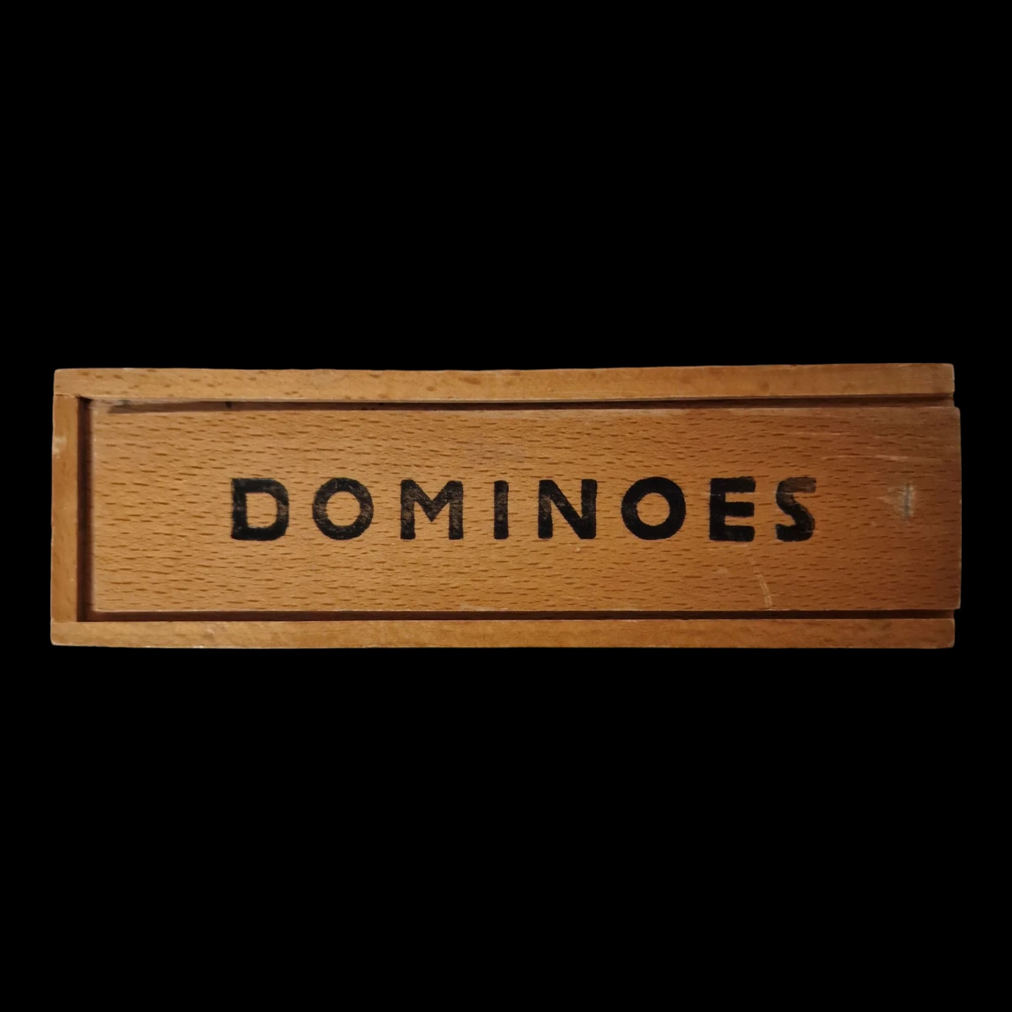 Vintage Boxed Dominoes Coloured Dots Board Game - Games