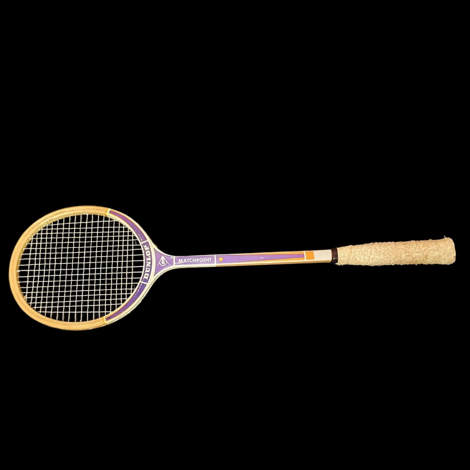 Vintage Dunlop Match Point Squash / Badminton Racket