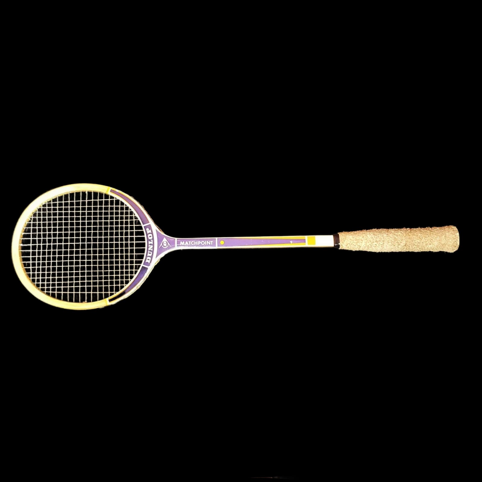 Vintage Dunlop Match Point Squash / Badminton Racket