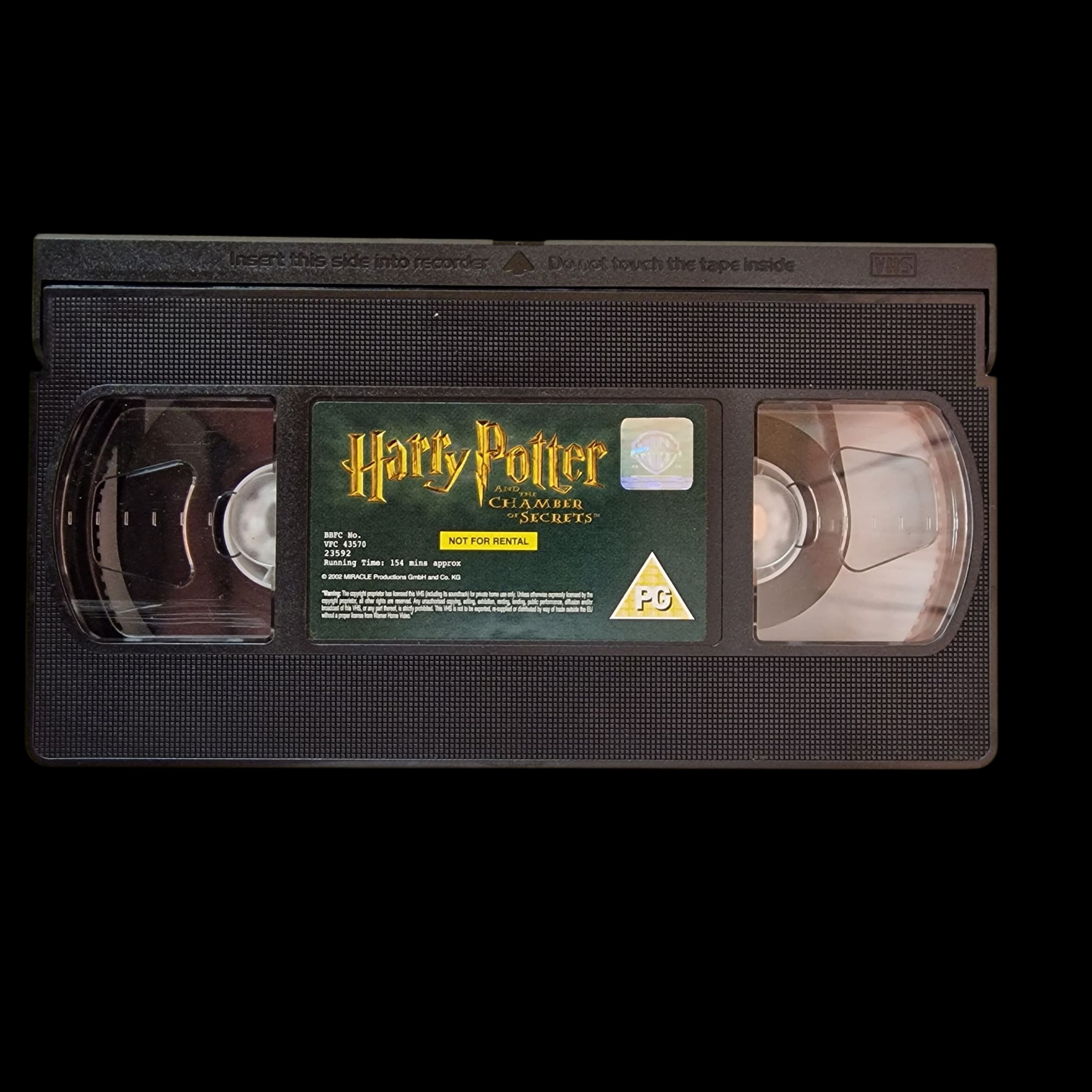 Vintage Harry Potter And The Chamber Of Secrets Vhs