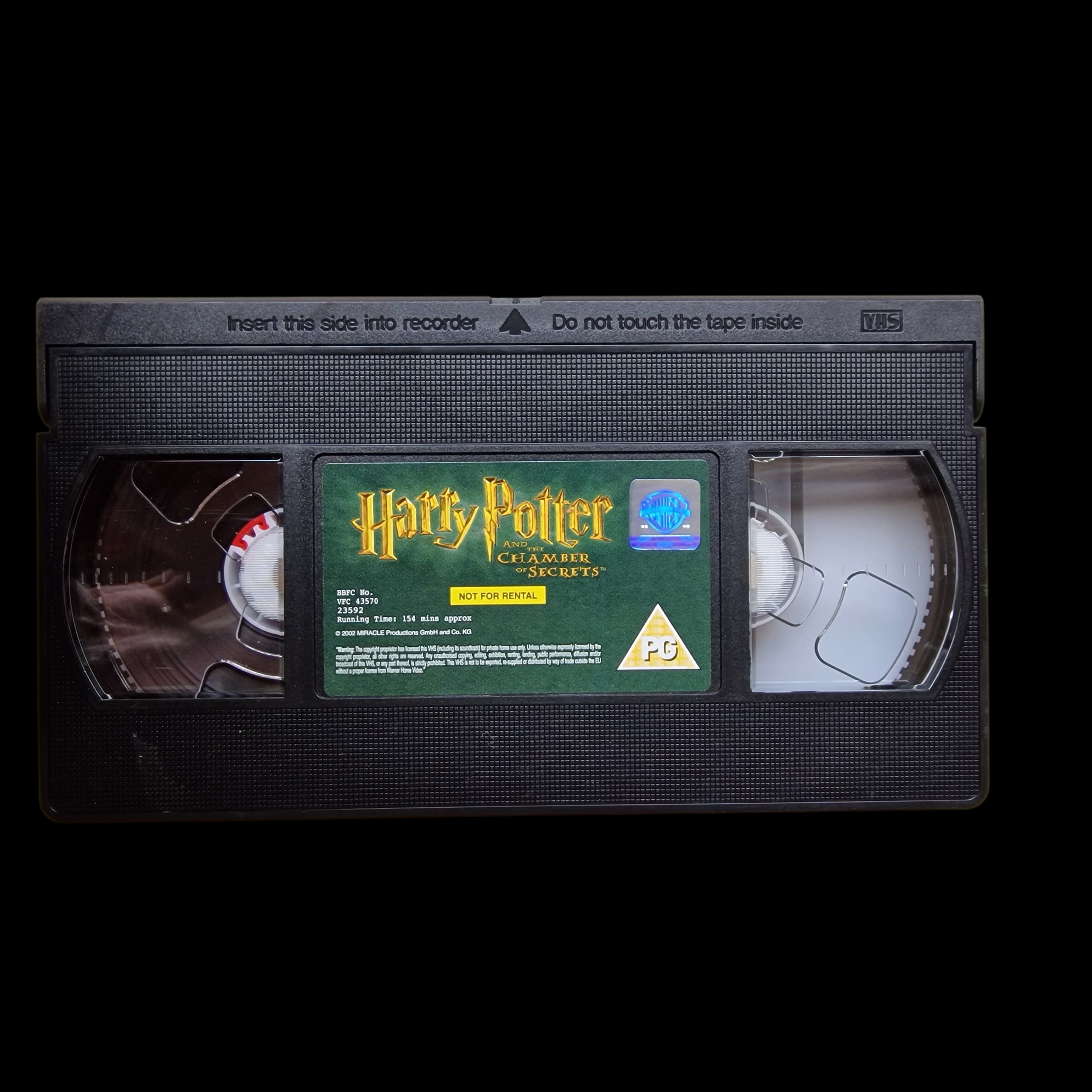 Vintage Harry Potter And The Chamber Of Secrets Vhs