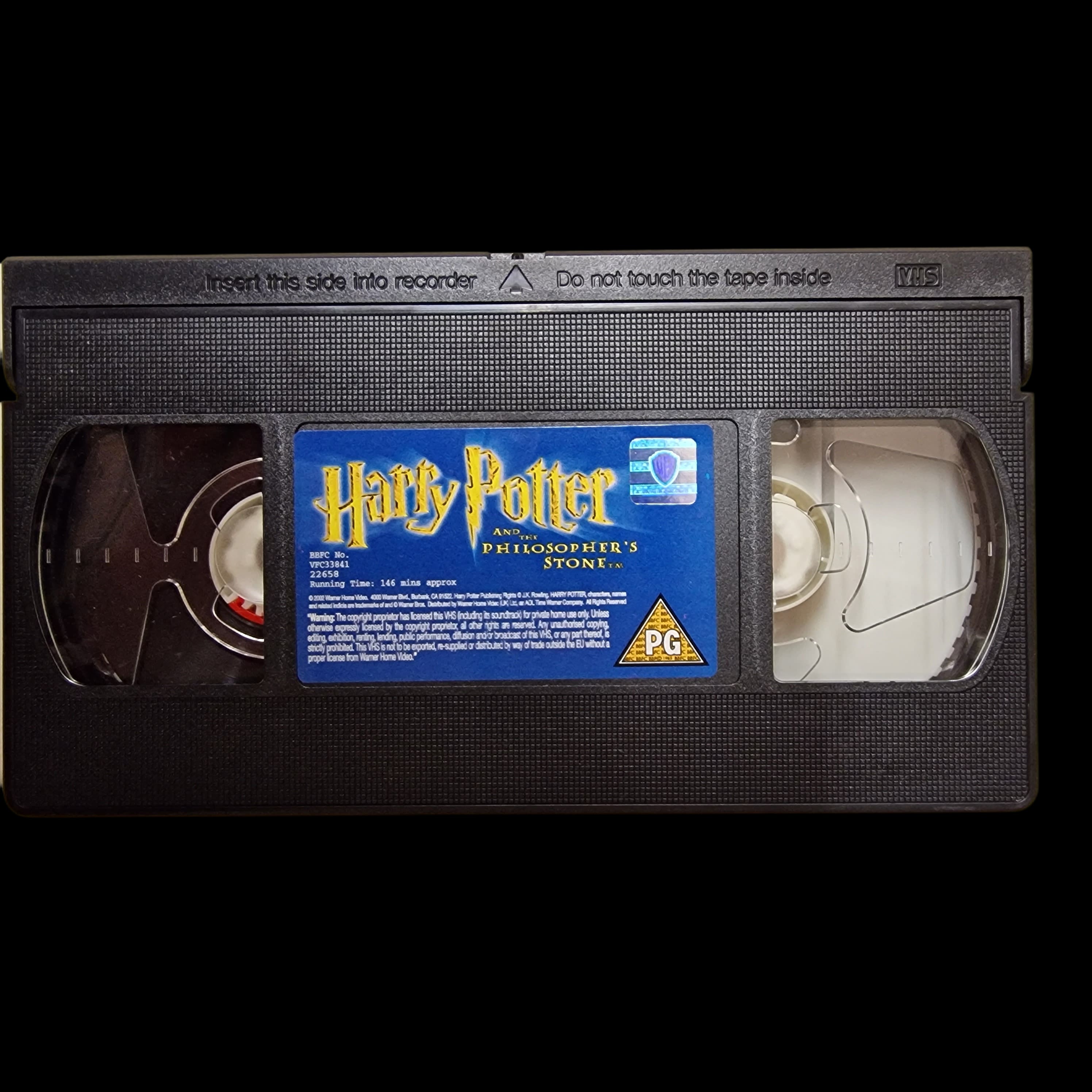 Vintage Harry Potter And The Philosopher’s Stone Vhs