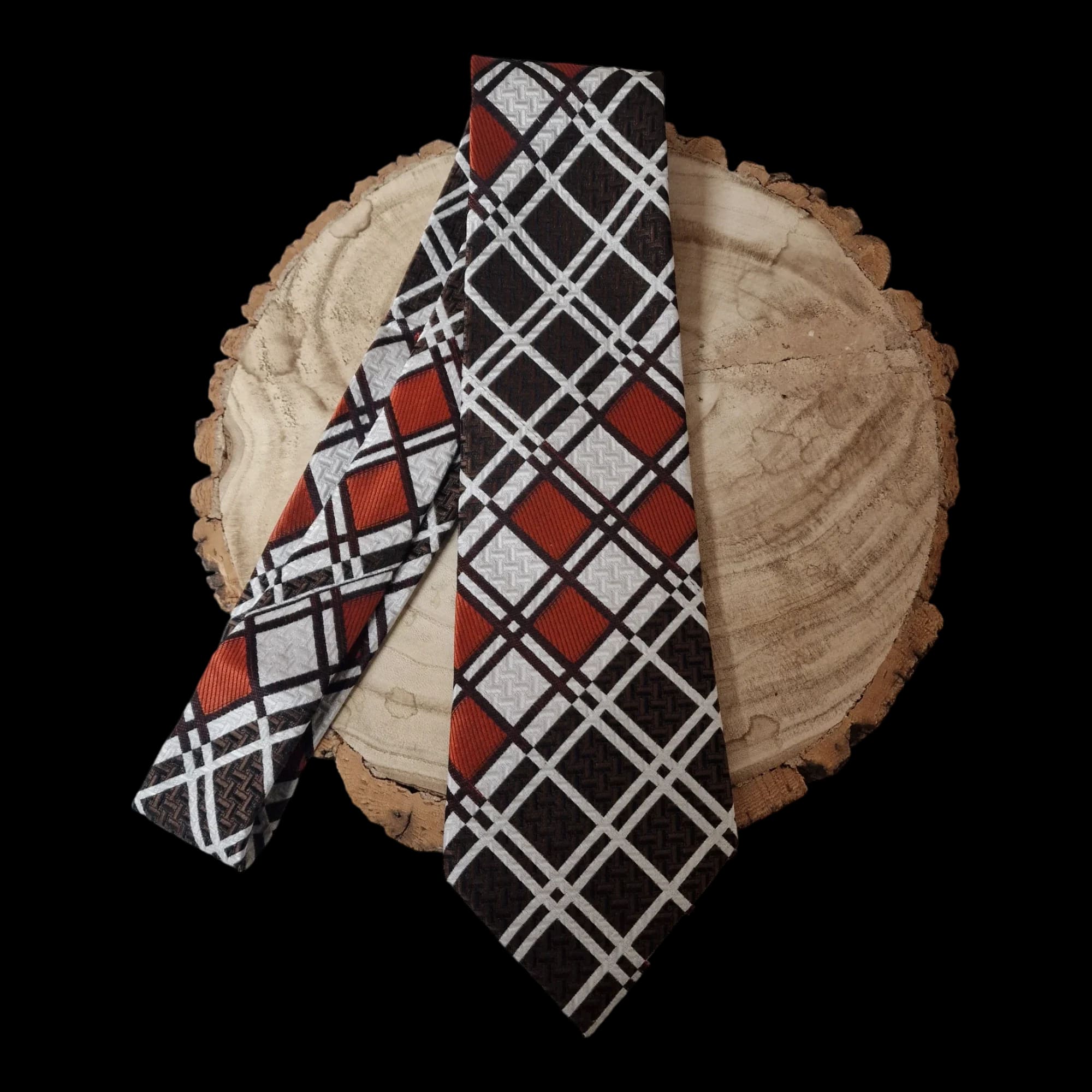 Vintage Keynote Diamond Necktie - Ties - 2 - 1349