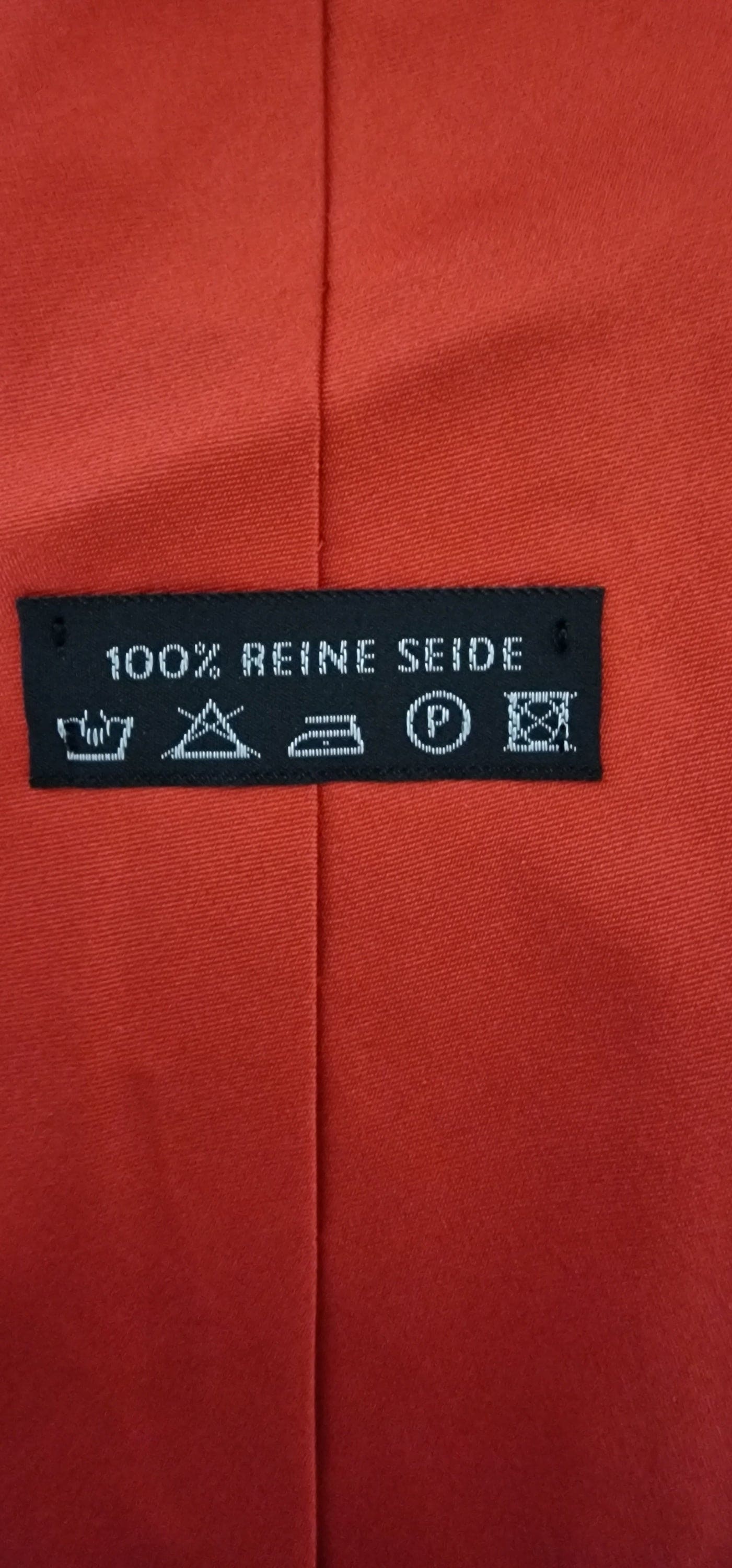 Vintage Oce (canon) Red Silk Tie - Ties - OCE - 4 - 1223