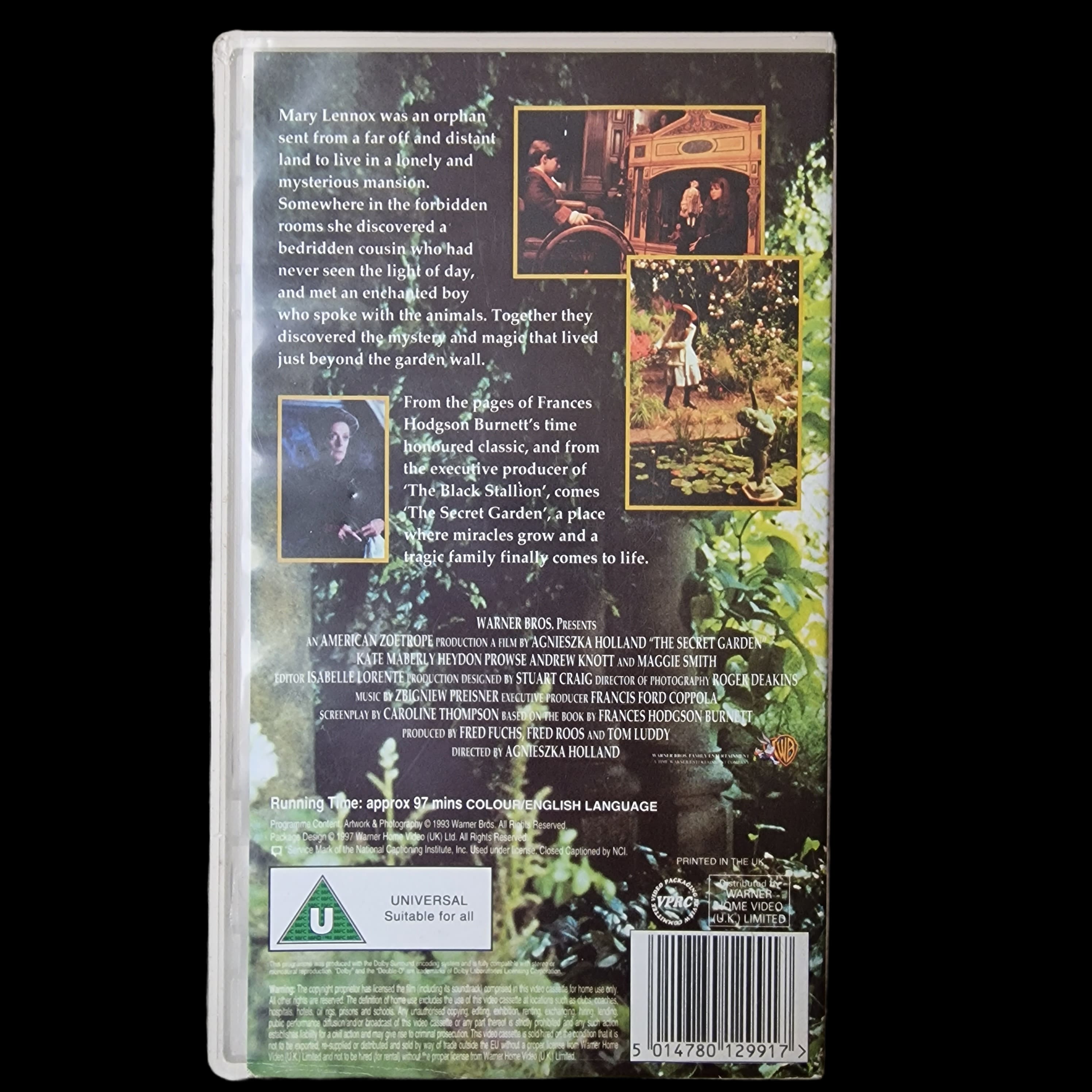 Vintage The Secret Garden Vhs Cassette Movie - VHS - Warner