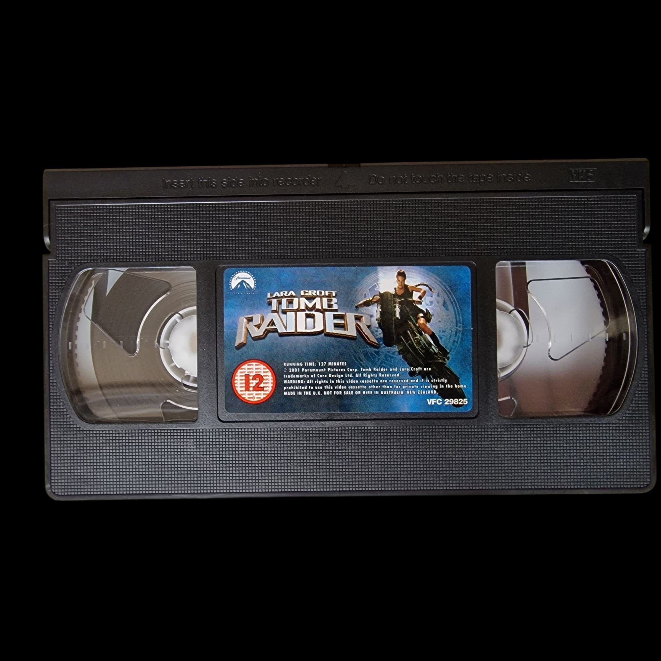 Vintage Tomb Raider Vhs Cassette Movie - VHS - Paramount