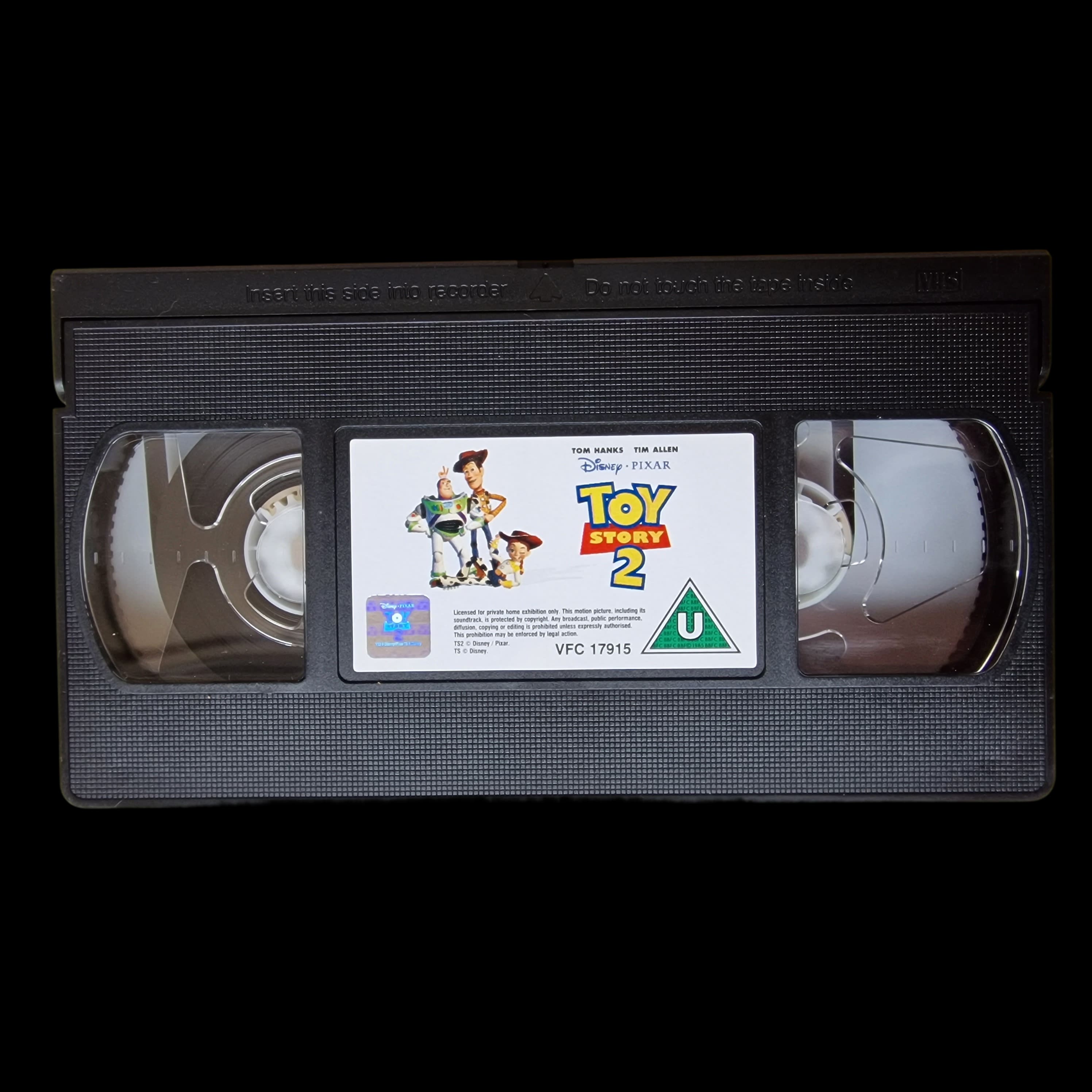 Vintage Toy Story 2 Vhs Cassette Movie - VHS - Buena Vista