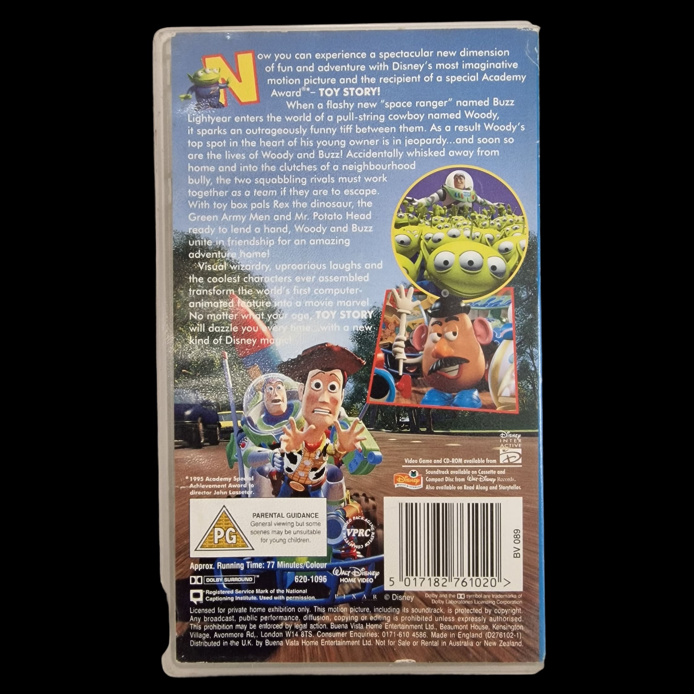 Vintage Toy Story Vhs Cassette Movie - VHS - Buena Vista