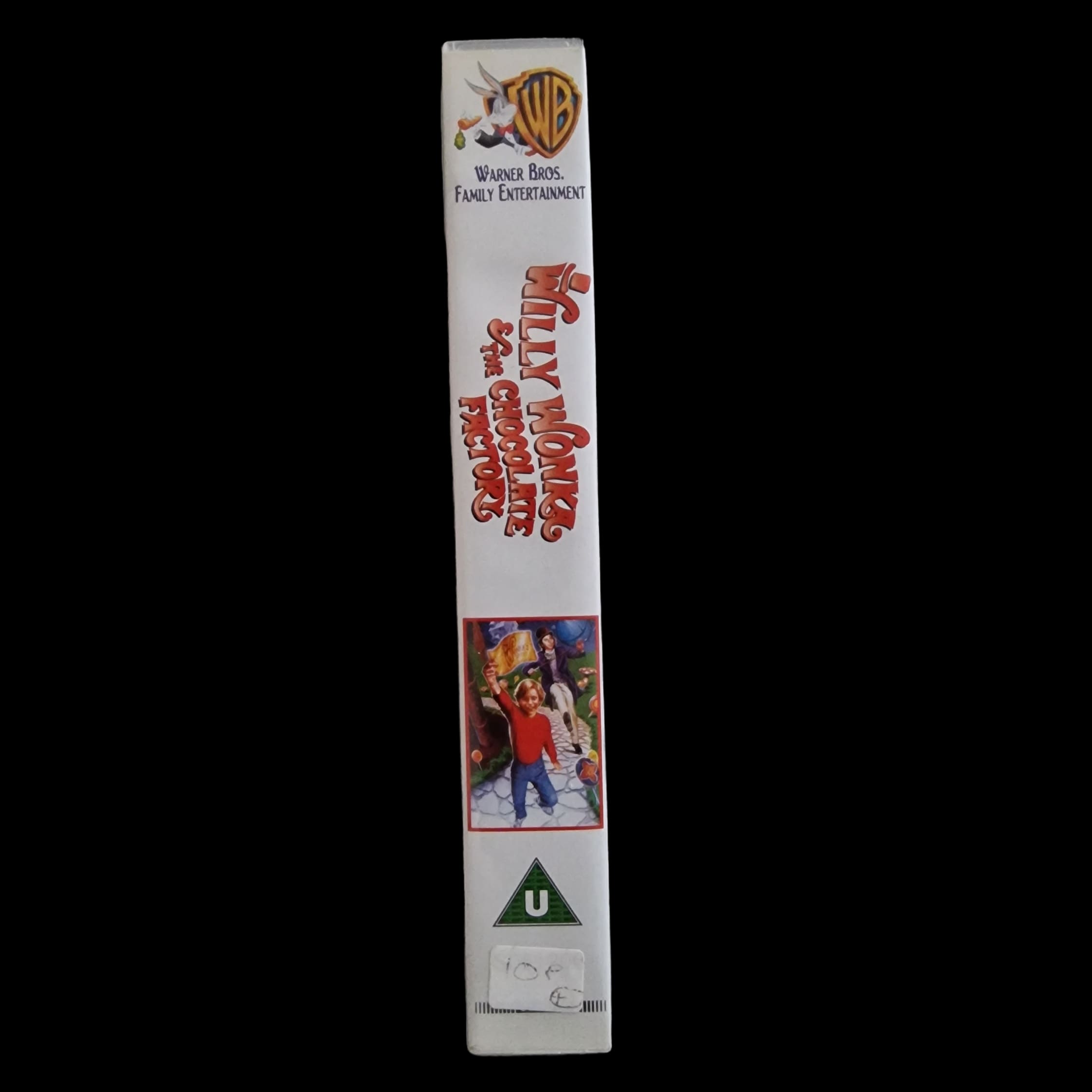 Vintage Willy Wonka And The Chocolate Factory Vhs Cassette