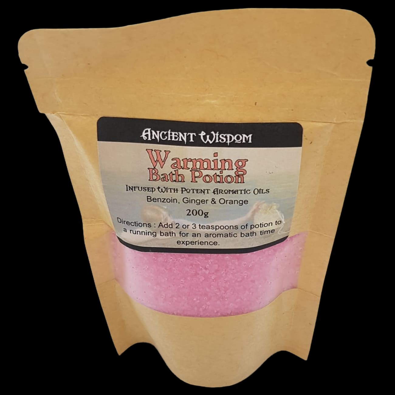 Warming Bath Salts Potion Muscle Relax Sea Salt