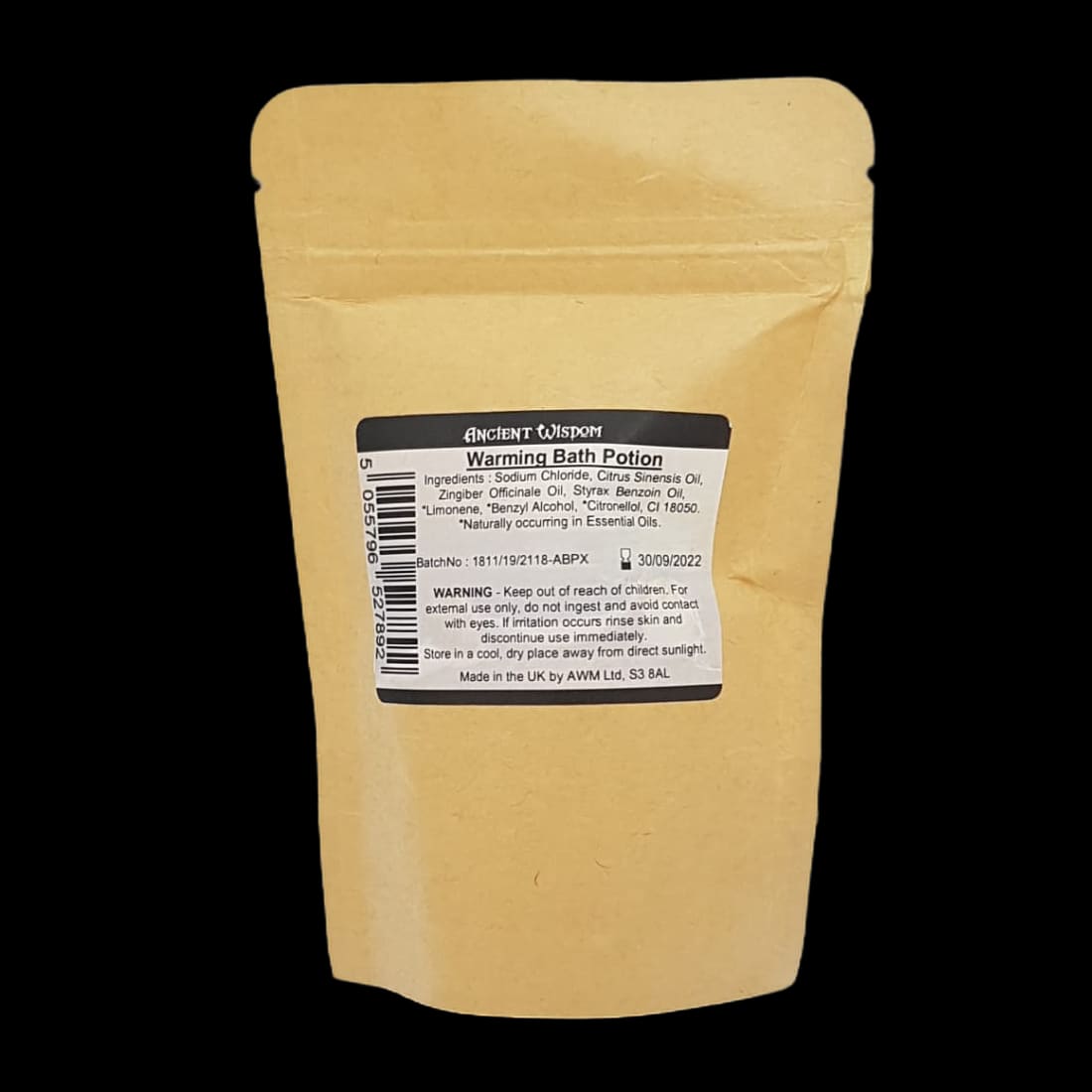 Warming Bath Salts Potion Muscle Relax Sea Salt