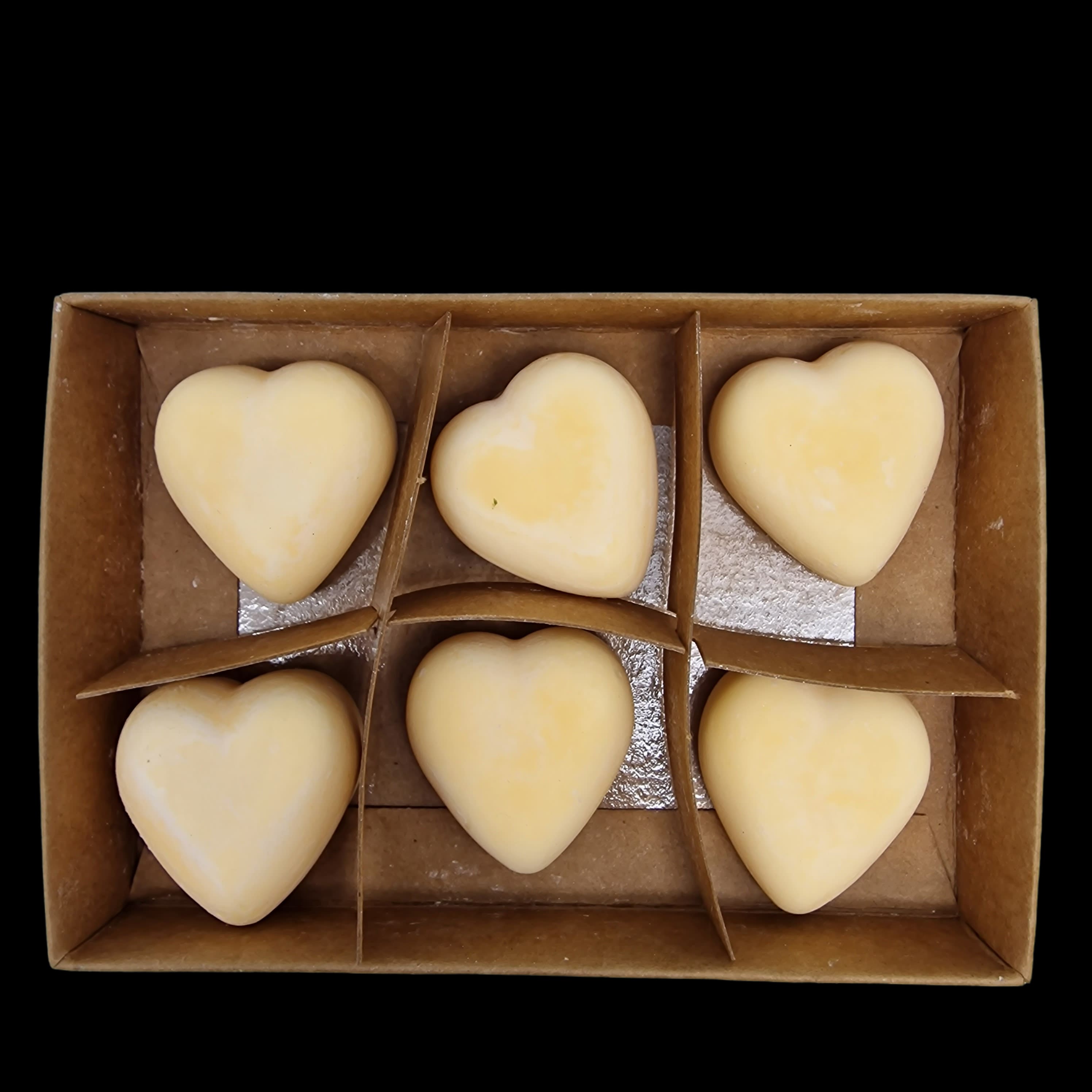 Wax Melts Soy Cinnamon Orange Home Fragrance Heart Shaped