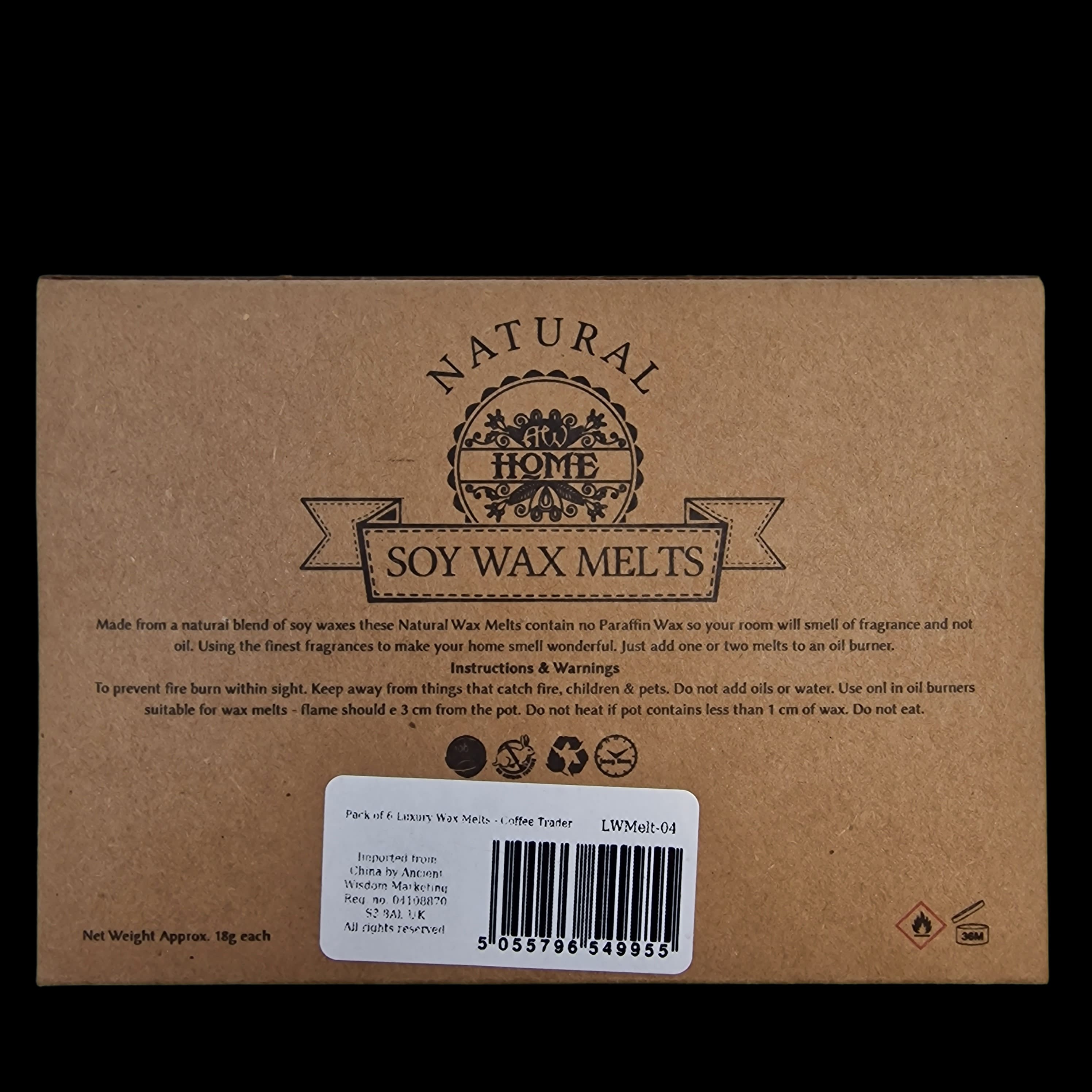 Wax Melts Soy Coffee Trader Home Fragrance Mushroom Shaped