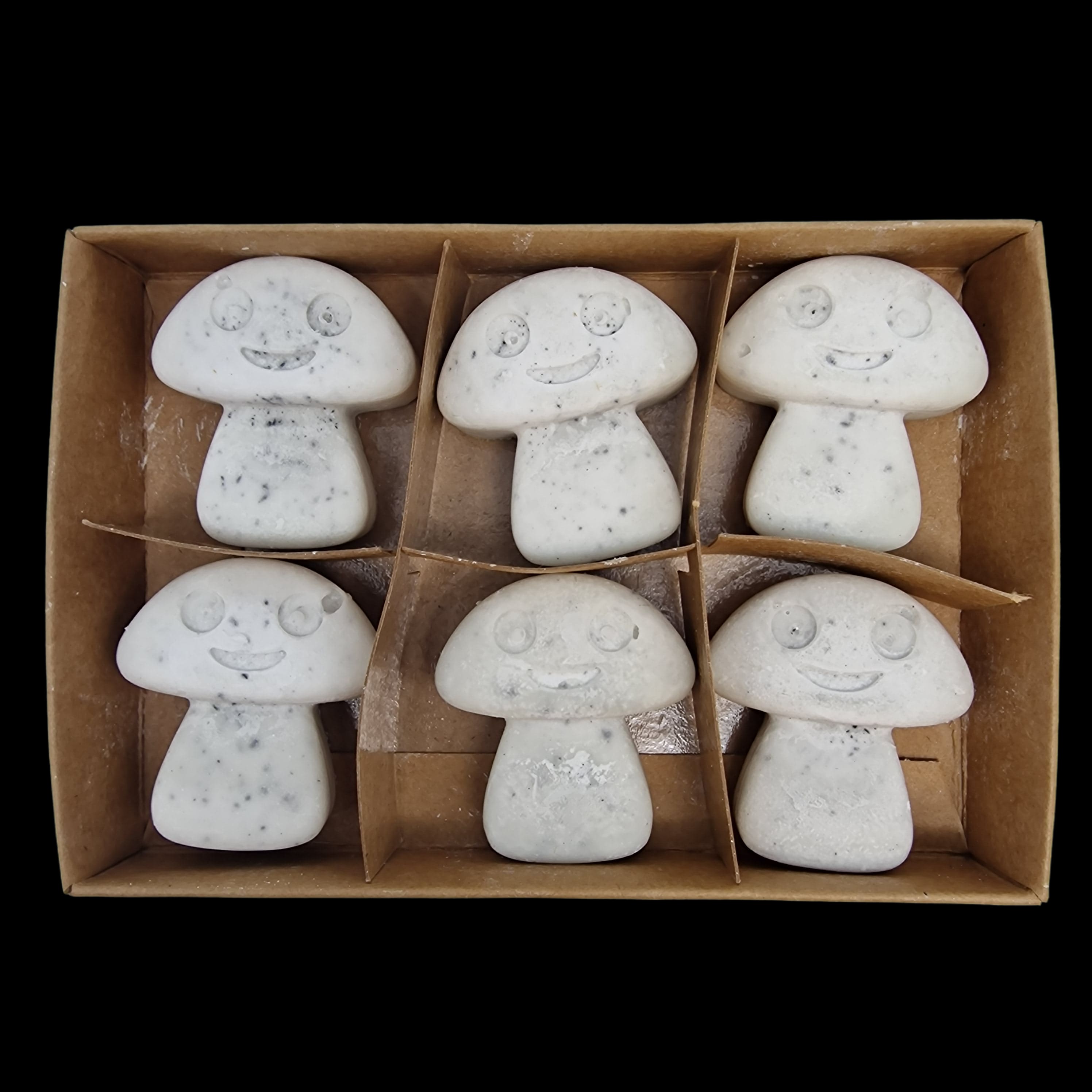 Wax Melts Soy Dark Patchouli Home Fragrance Mushroom Shaped