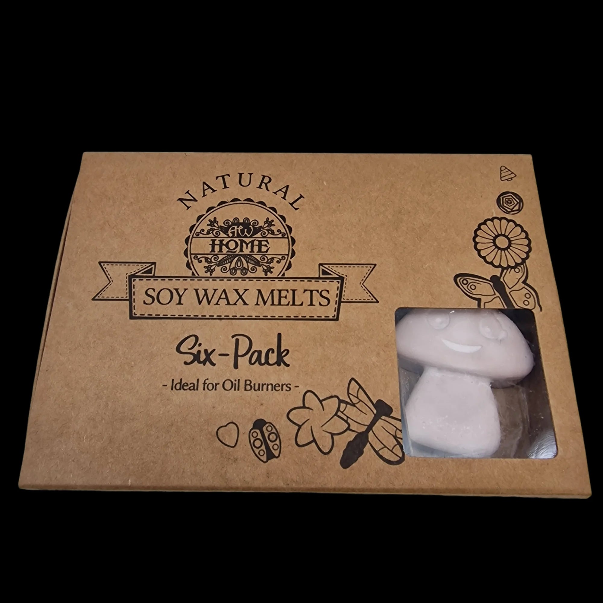 Wax Melts Soy Dark Sandlewood Home Fragrance Mushroom