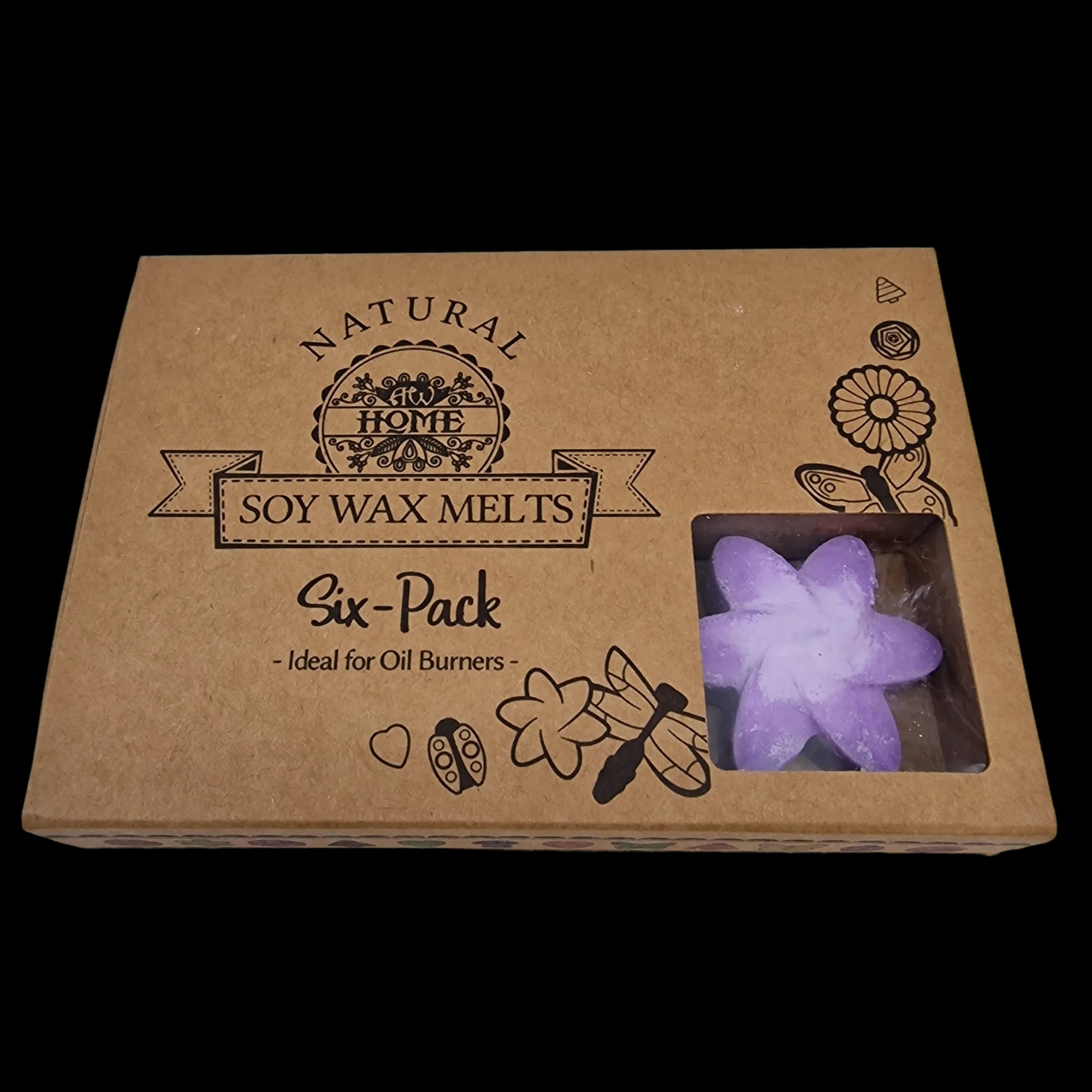 Wax Melts Soy Lavender Fields Home Fragrance Flower Shaped