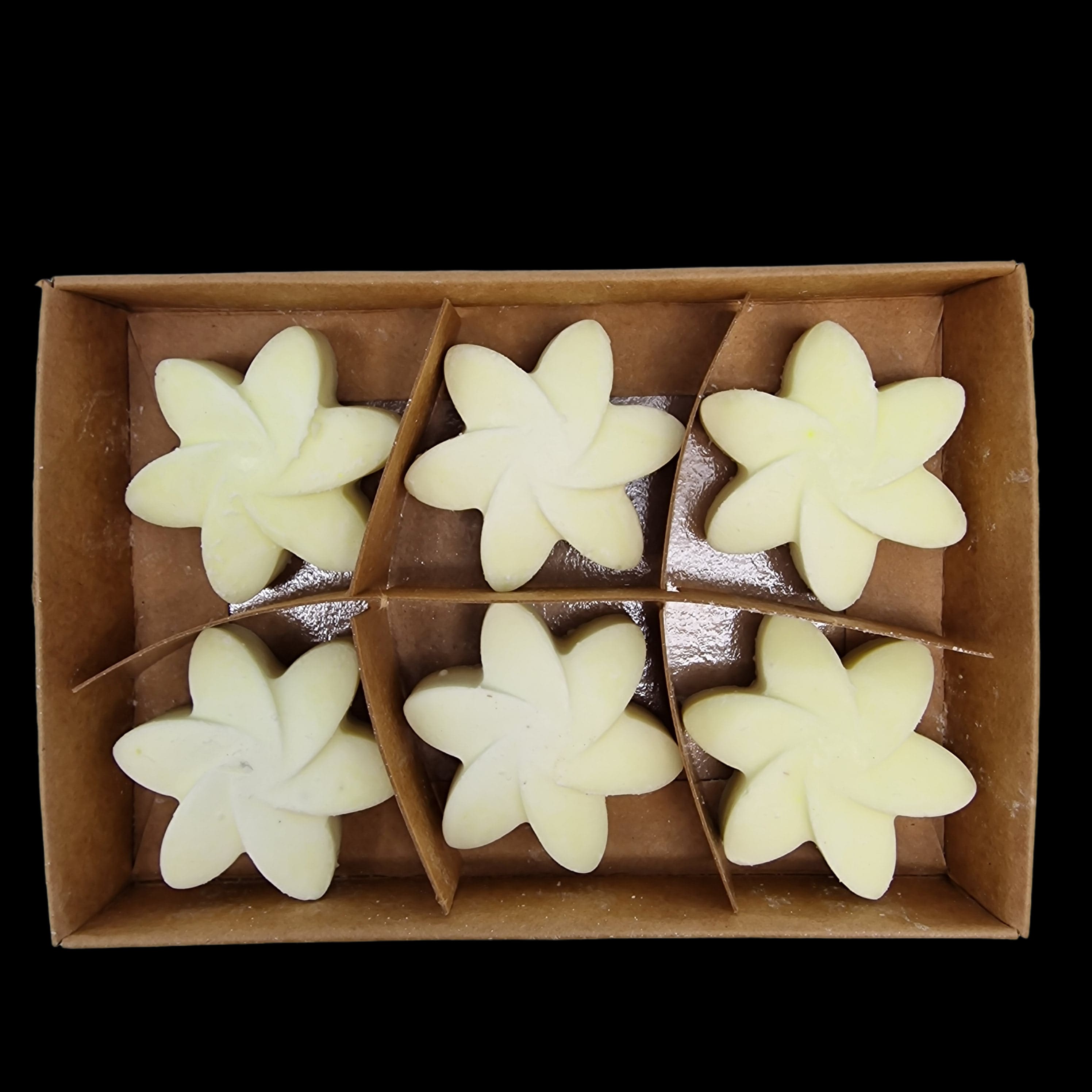 Wax Melts Soy Lemon Harvest Home Fragrance Flower Shaped