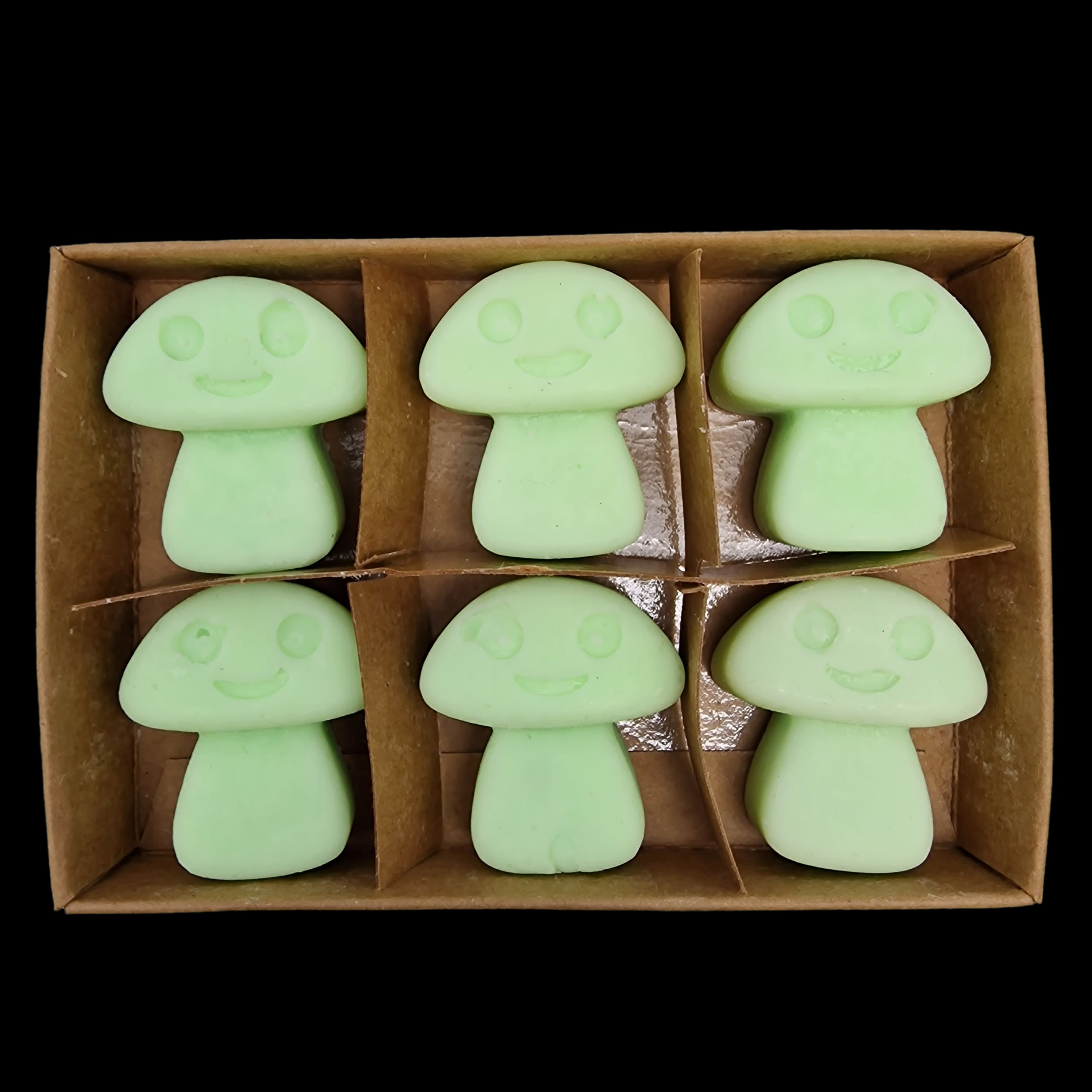 Wax Melts Soy Liquorice Home Fragrance Mushroom Shaped