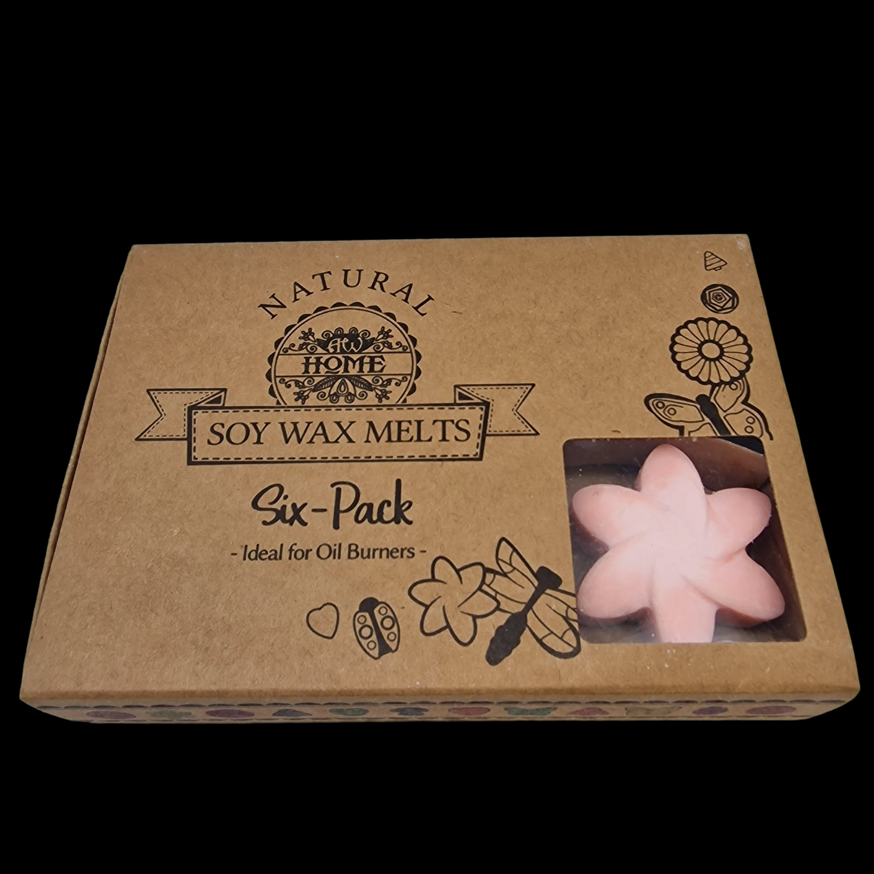 Wax Melts Soy Midnight Jasmine Home Fragrance Flower Shaped