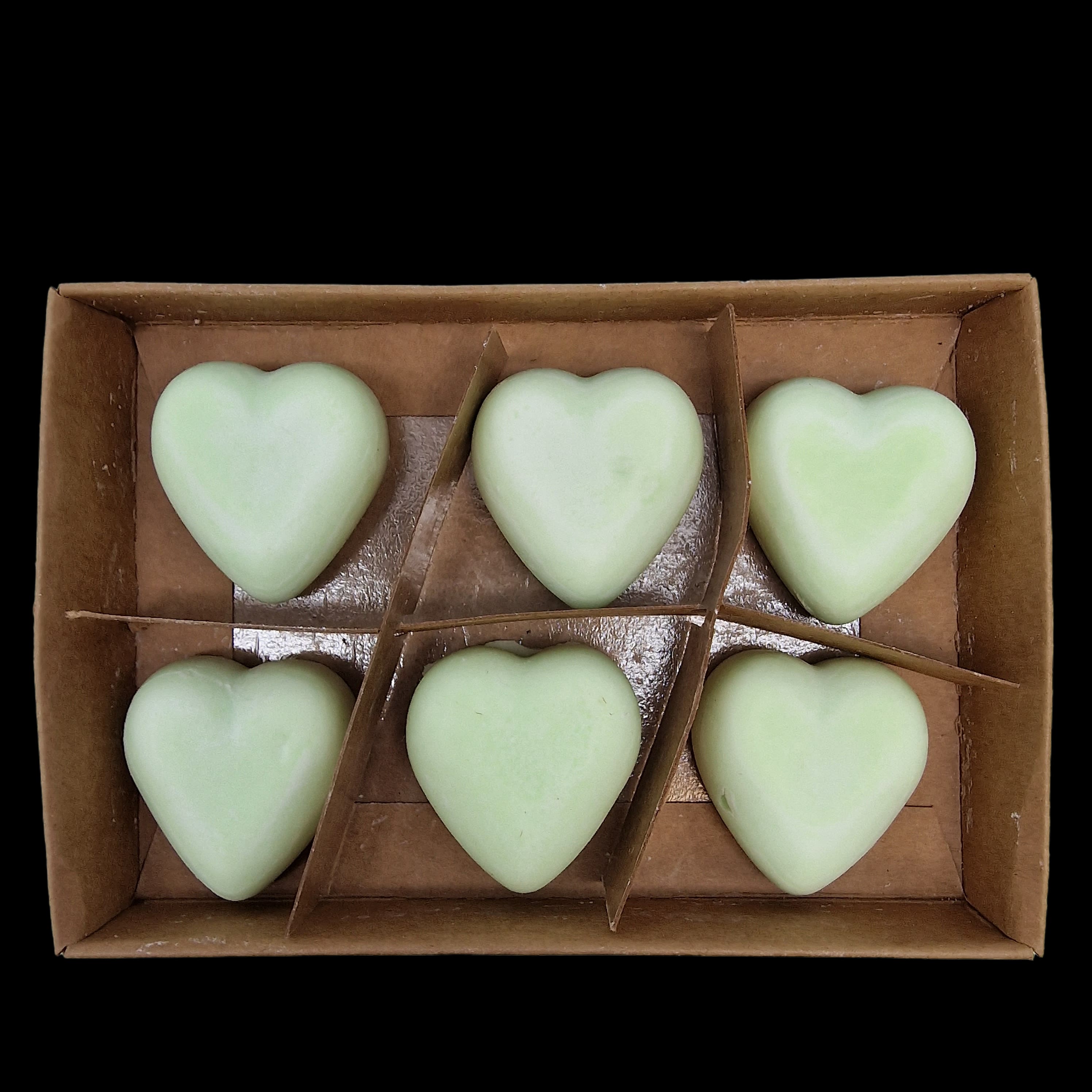 Wax Melts Soy Mint Menthol Home Fragrance Heart Shaped