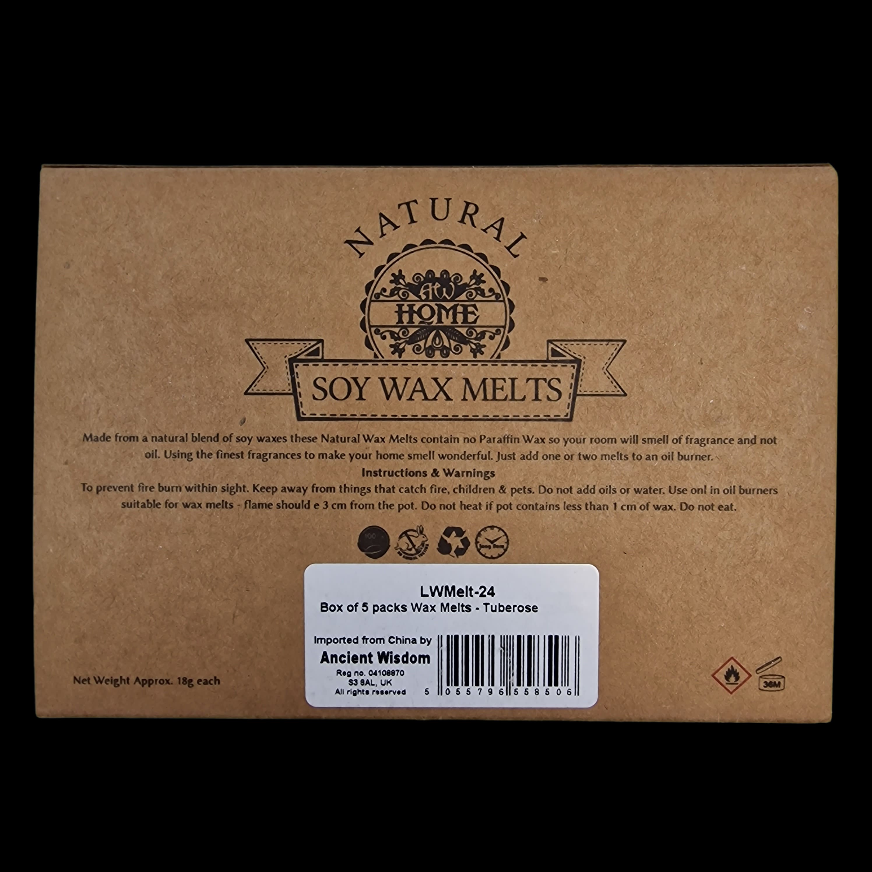 Wax Melts Soy Tube Rose Home Fragrance Flower Shaped