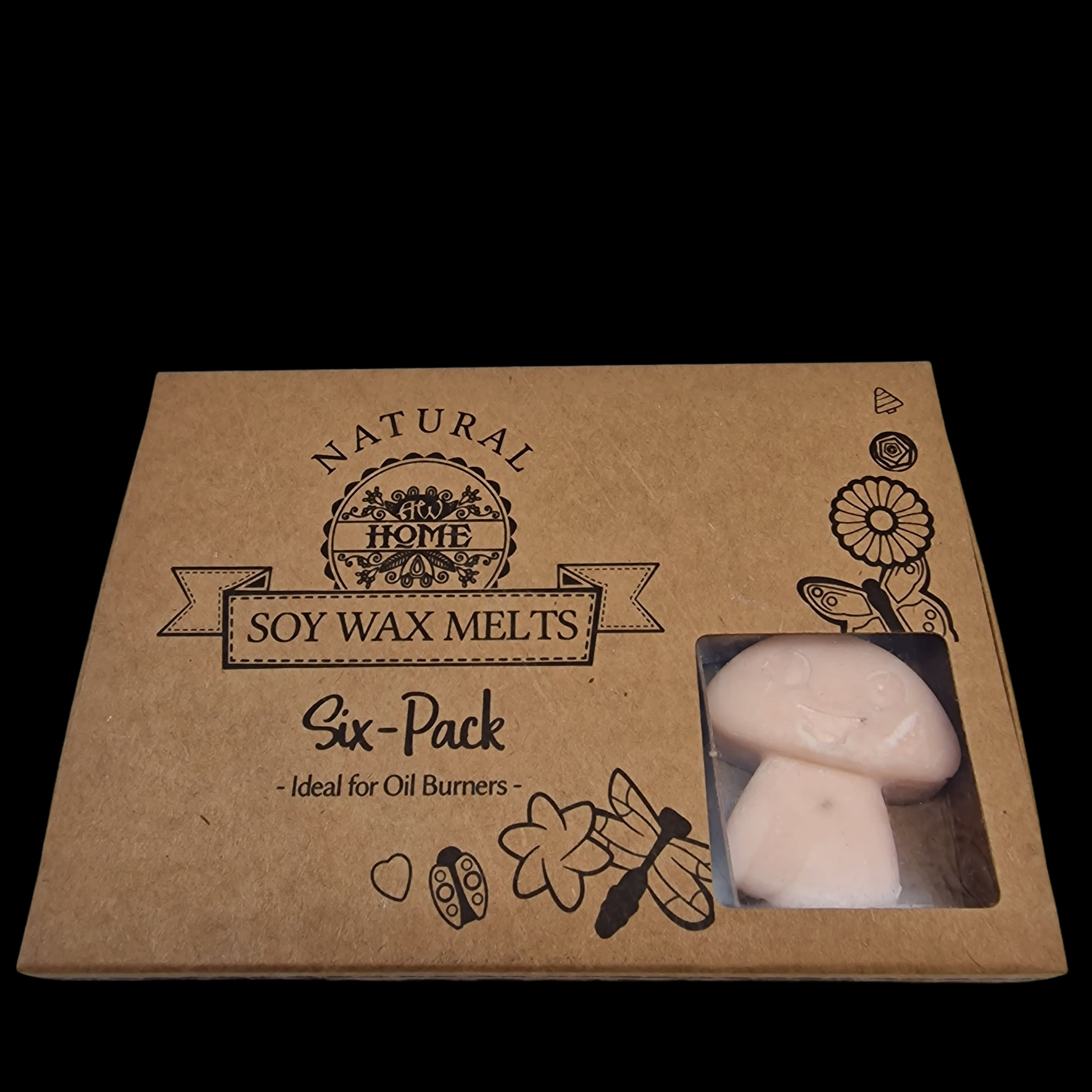 Wax Melts Soy Vanilla Nutmeg Home Fragrance Mushroom Shaped