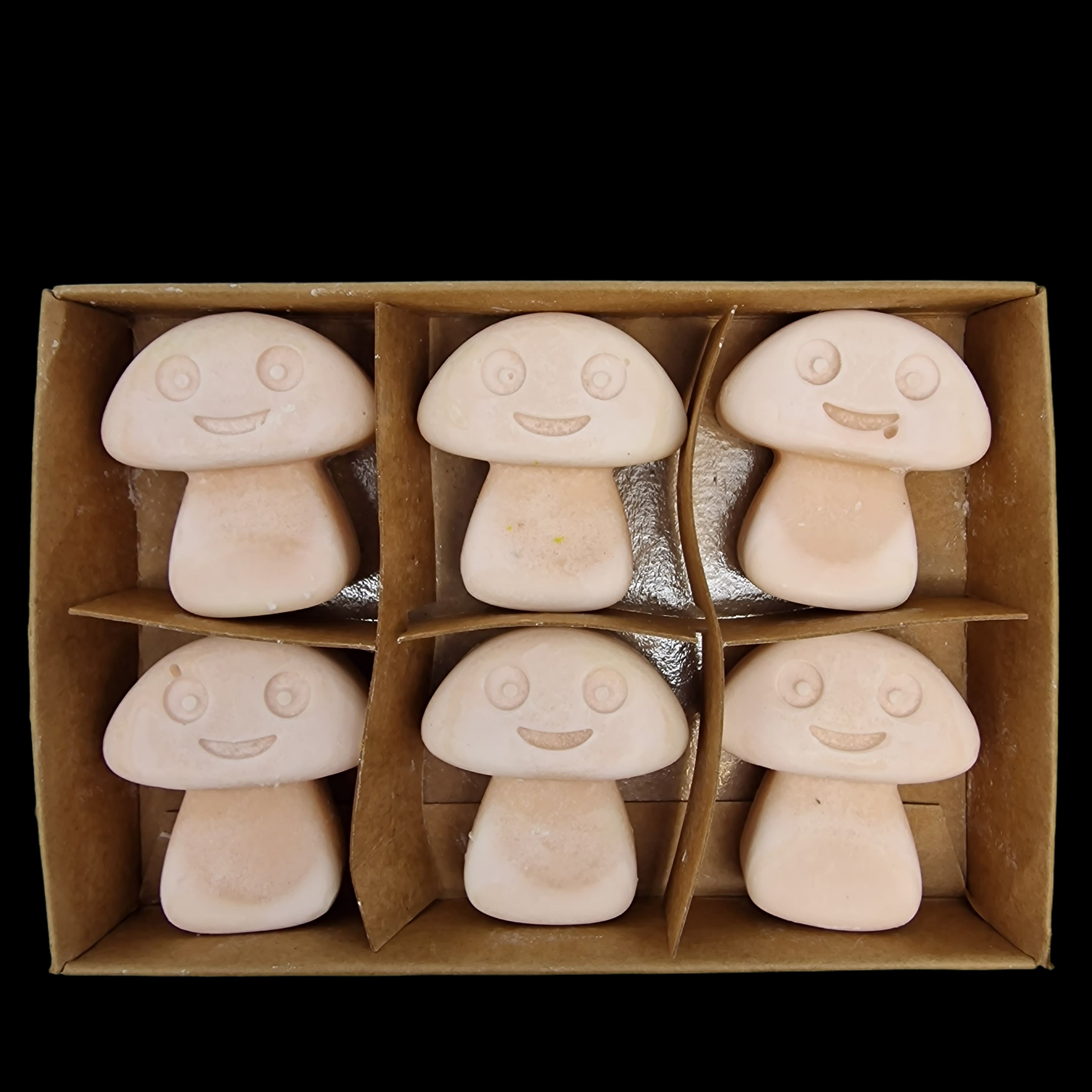 Wax Melts Soy Vanilla Nutmeg Home Fragrance Mushroom Shaped