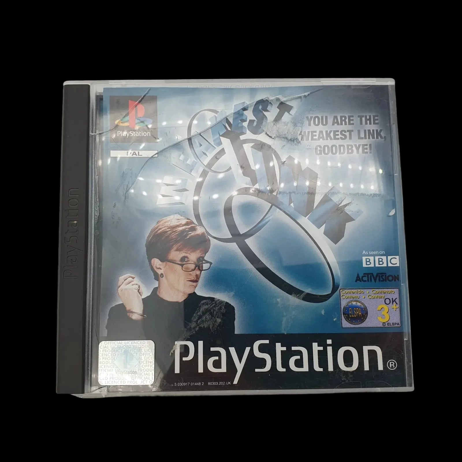 Weakest Link Playstation 1 Ps1 Activision 2001 Video Game