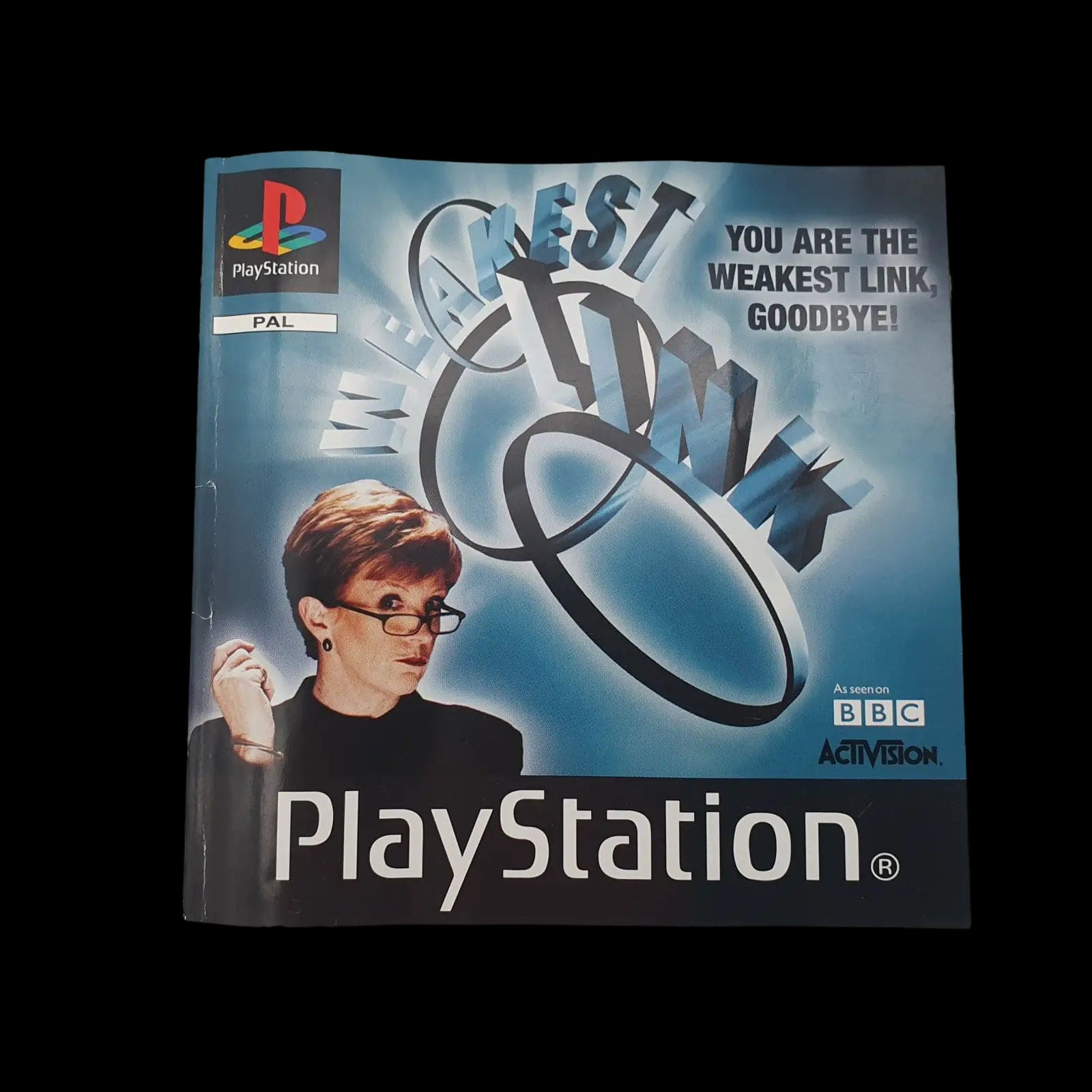 Weakest Link Playstation 1 Ps1 Activision 2001 Video Game