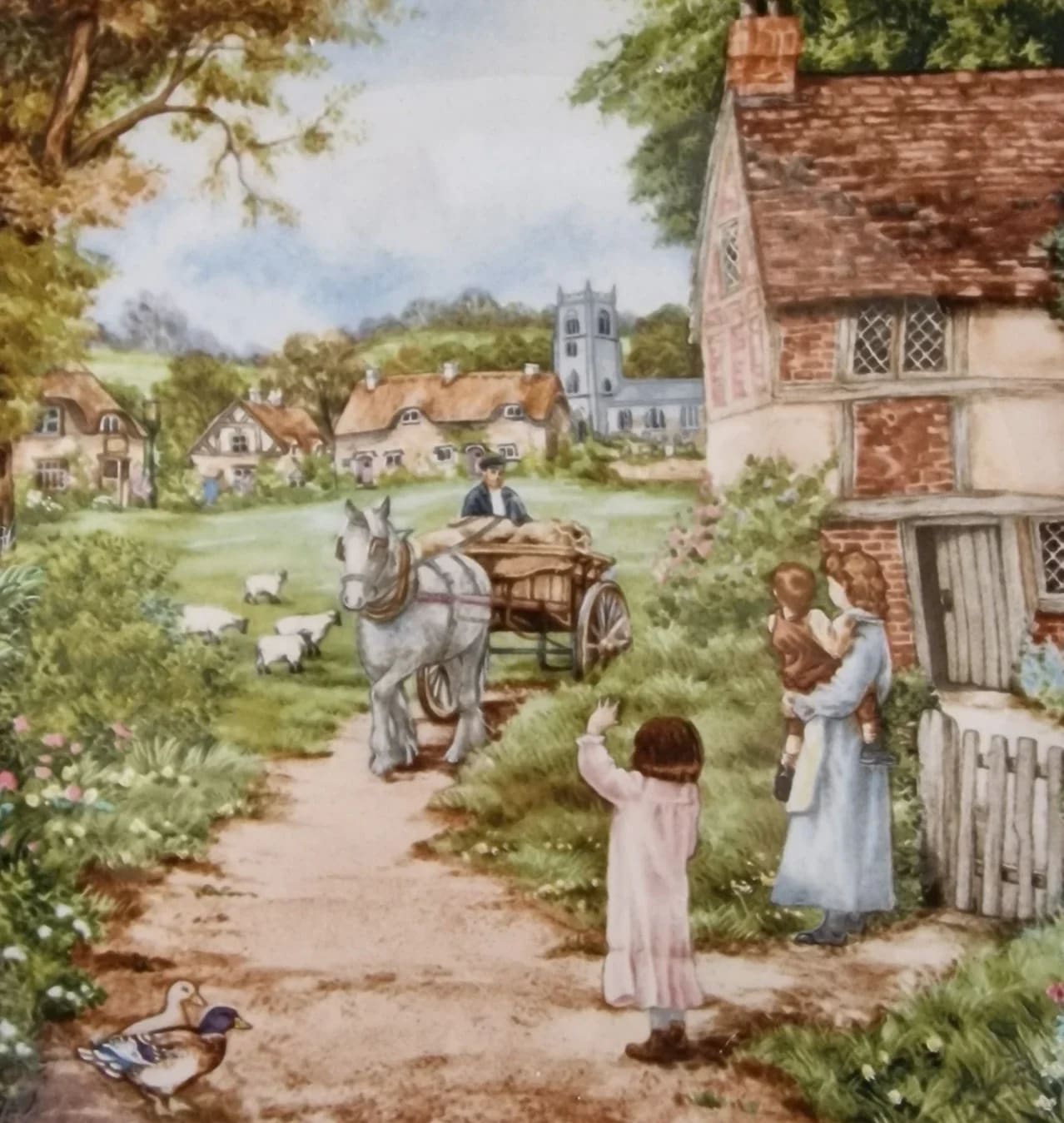 Wedgewood The Path To Green Ornamental Plate - Wedgwood - 2