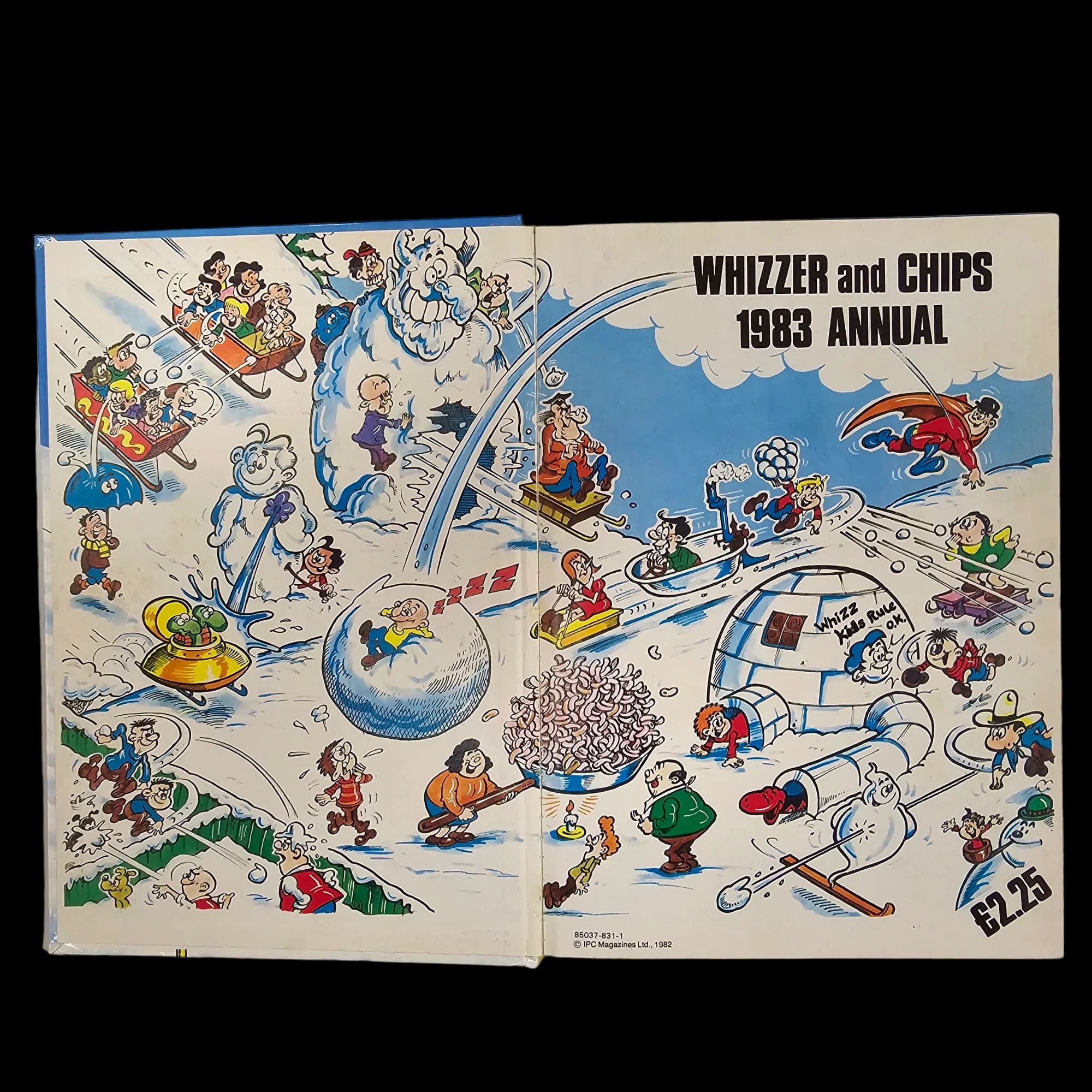 Whizzer And Chips 1983 Annual Comic Book Vintage - Books