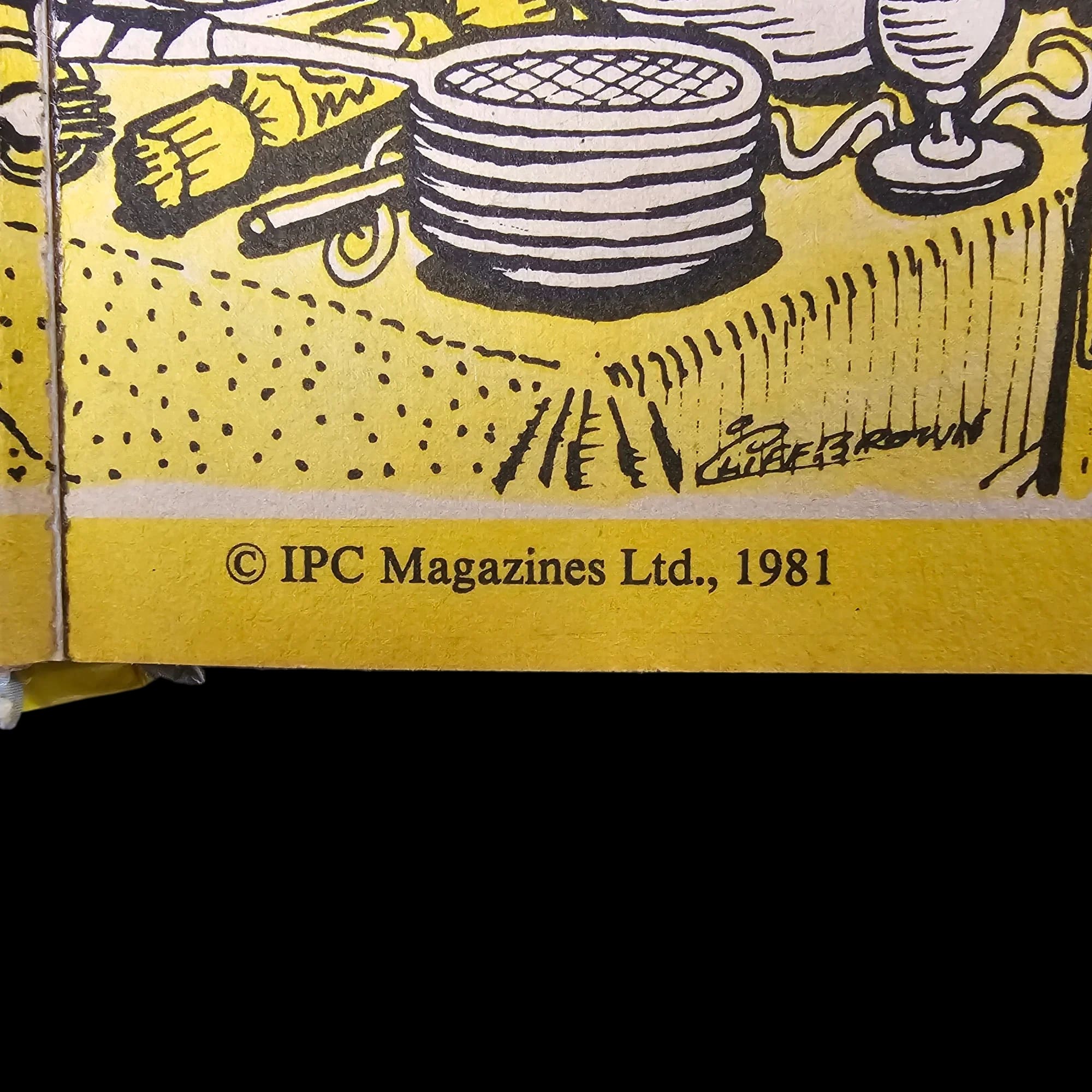 Whizzer And Chips Annual Comic Book 1982 0850376831 Vintage