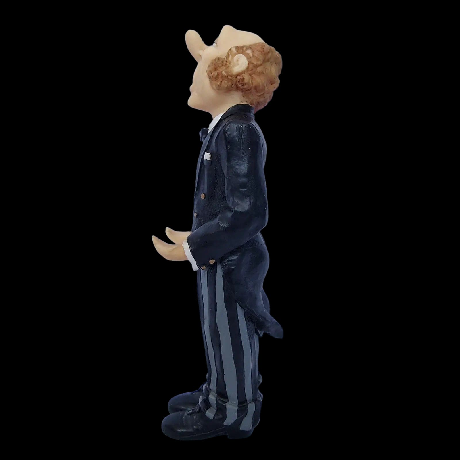 Wine Sommelier Steward Waiter Corkscrew Holder Resin Figure