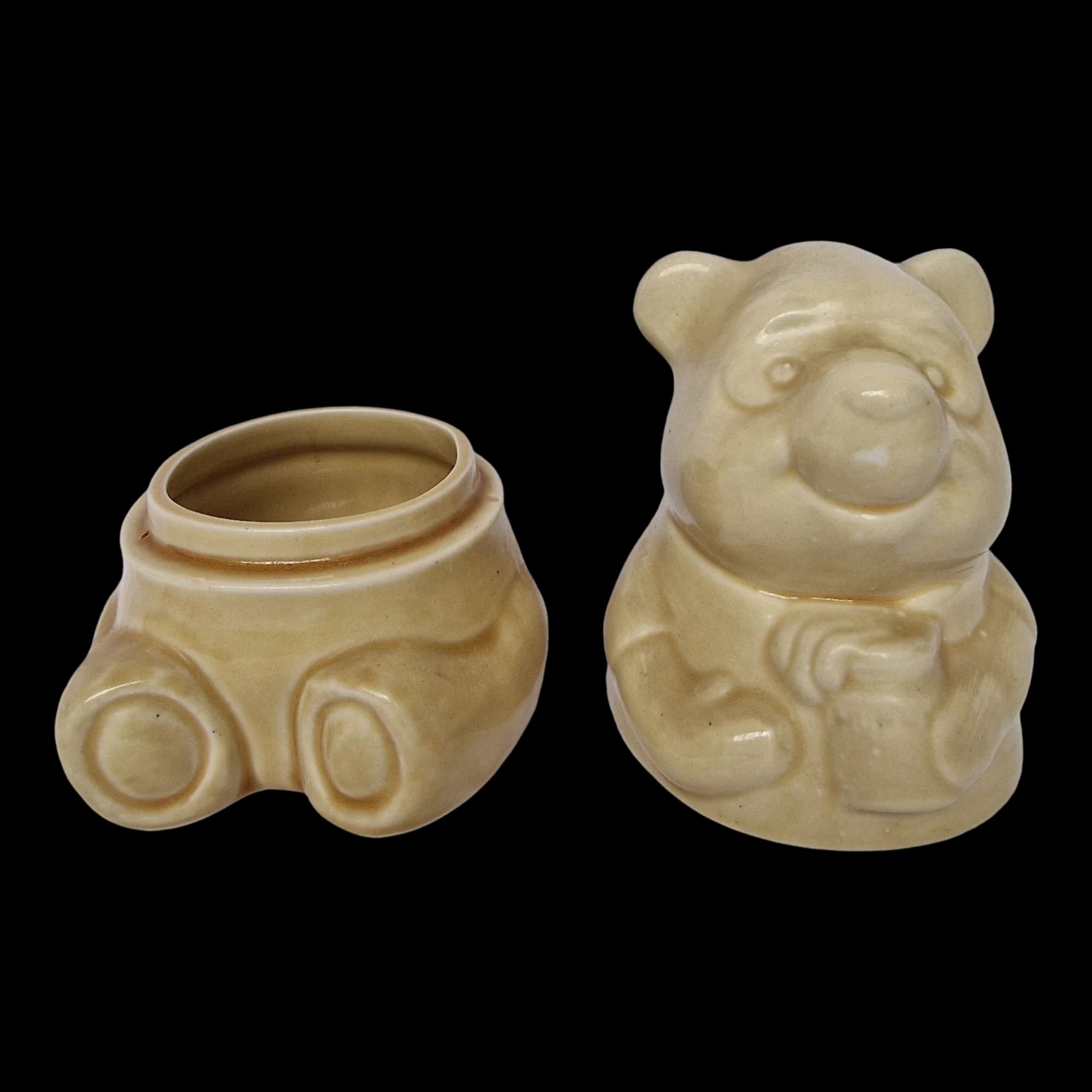 Winnie The Pooh Cookie Jar Ceramic Bear - Bears - Walt