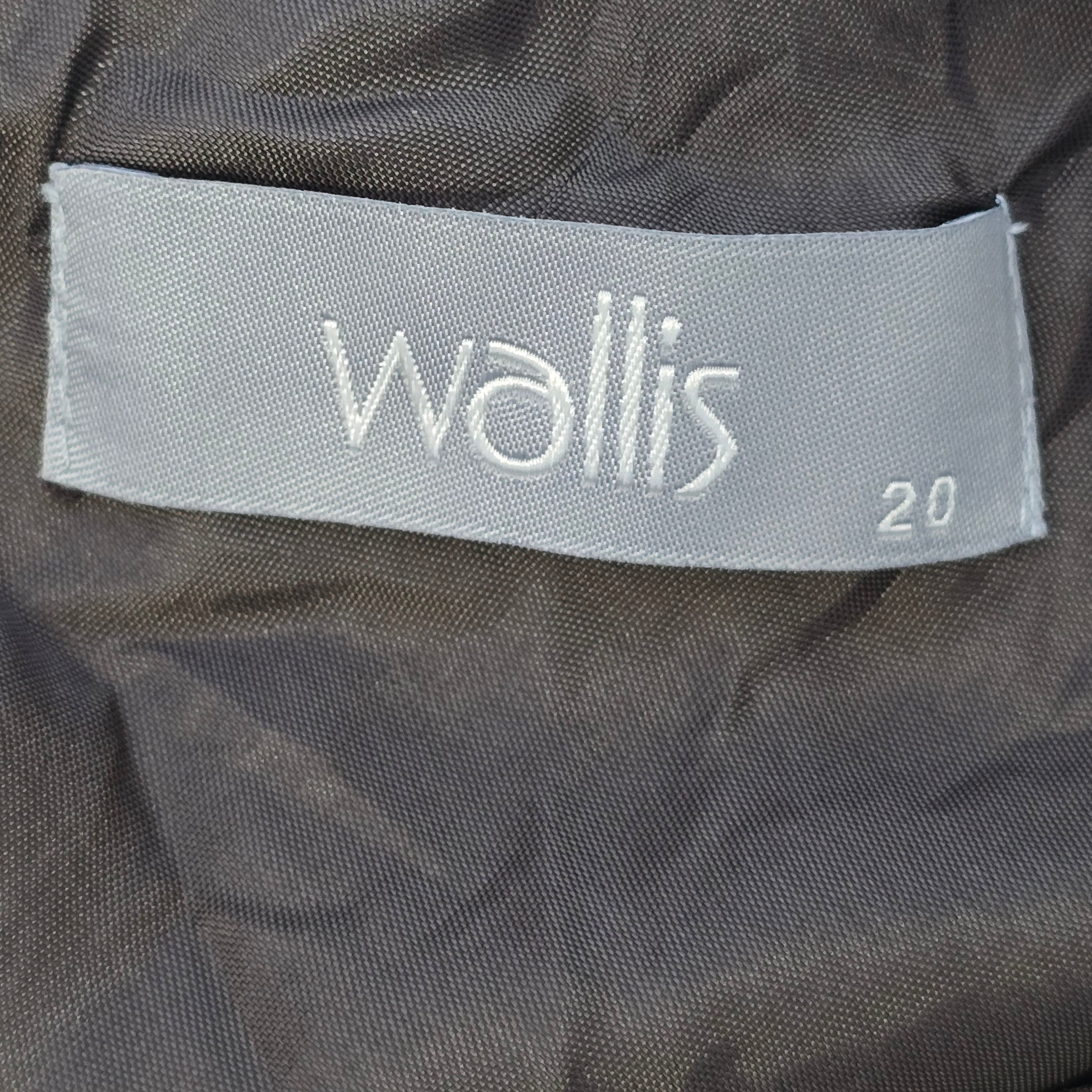 Woman’s Wallis Brown Cream Maxi Dress UK 20 - Dresses - 6