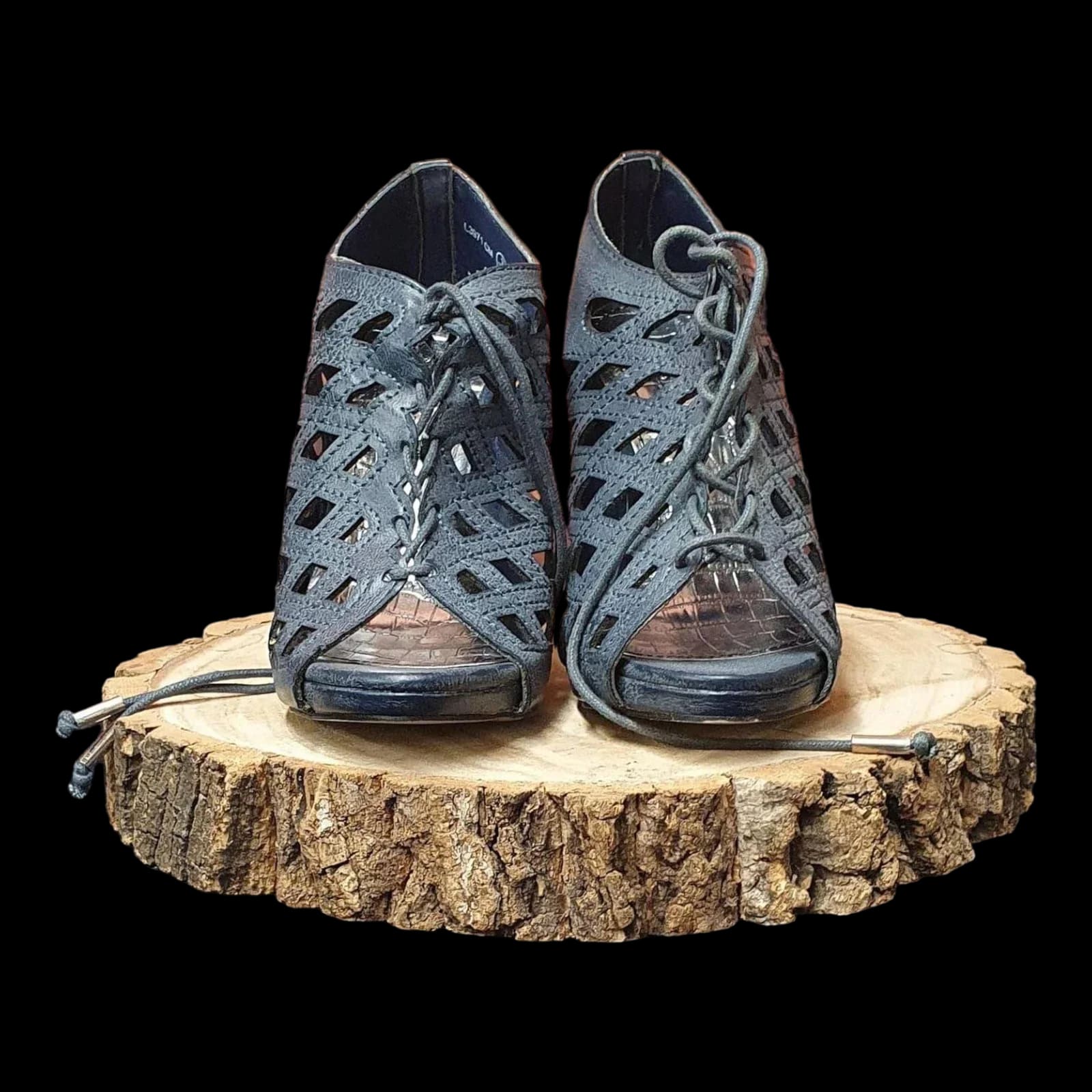 Women Anne Michelle Blue Shoes UK 3 - 311